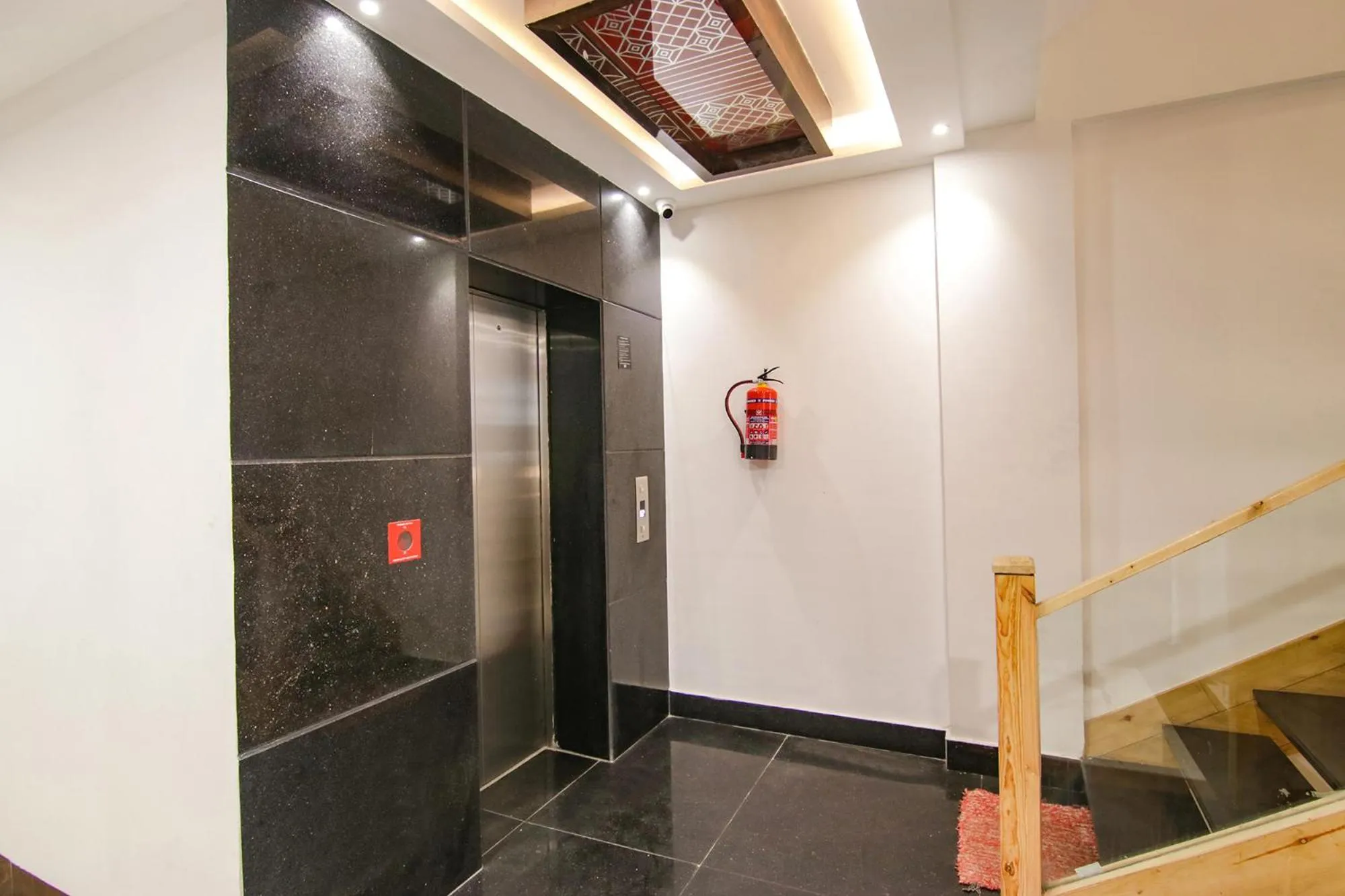 elevator in FabHotel Prism Grand