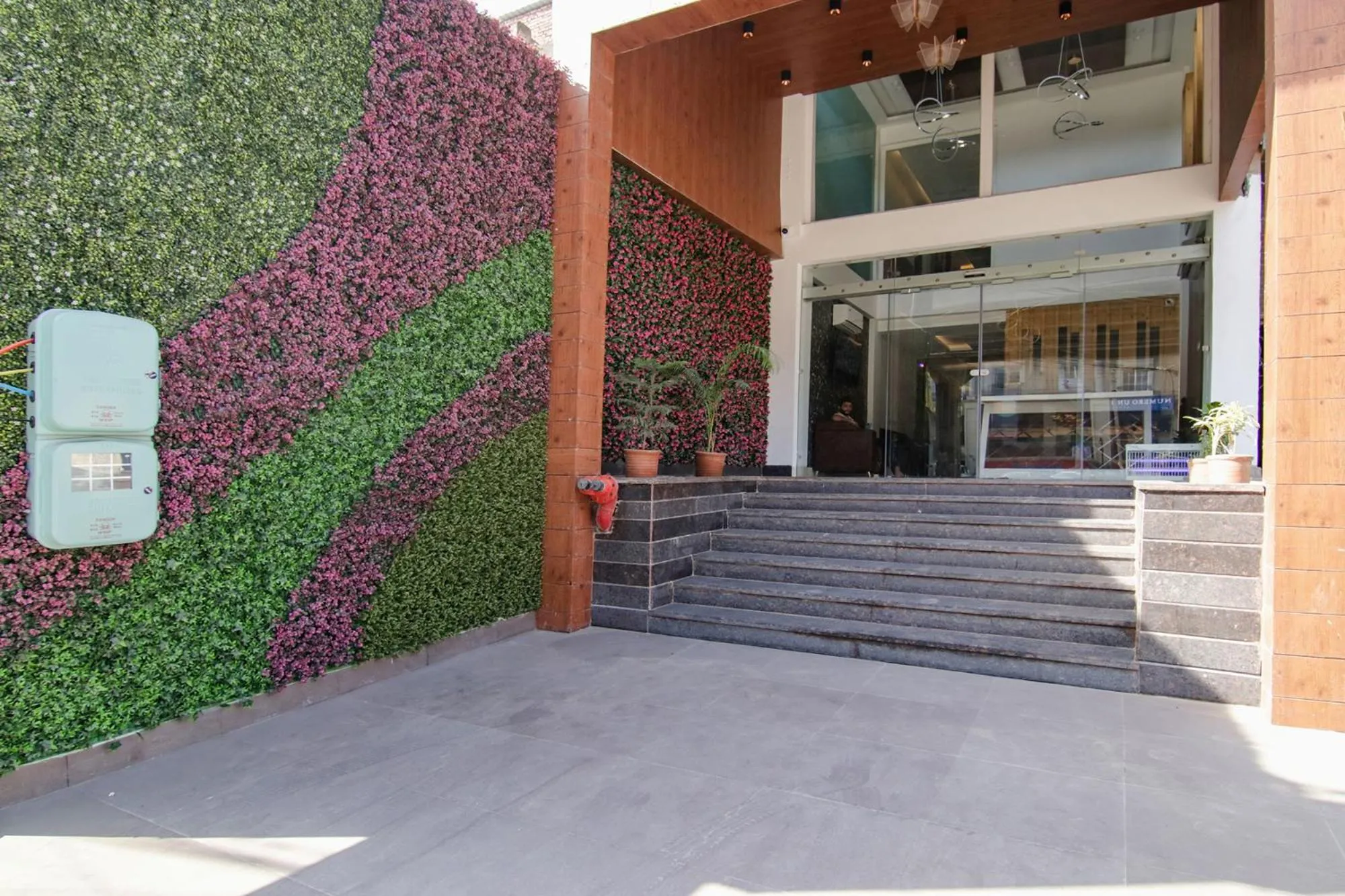 Facade/entrance in FabHotel Prism Grand