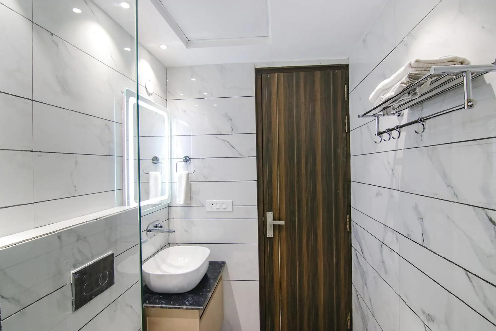 Bathroom in FabHotel Prism Grand