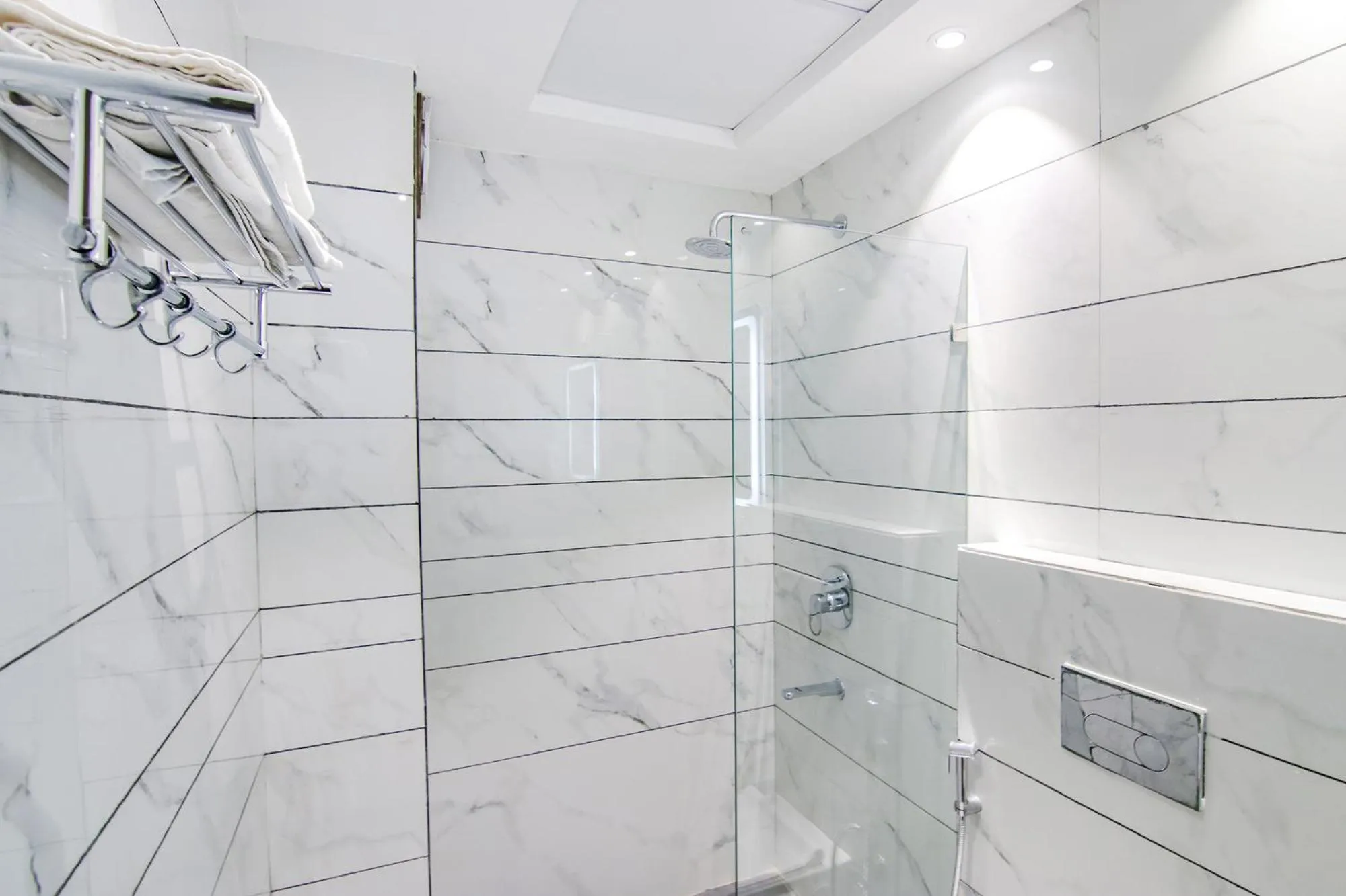 Bathroom in FabHotel Prism Grand