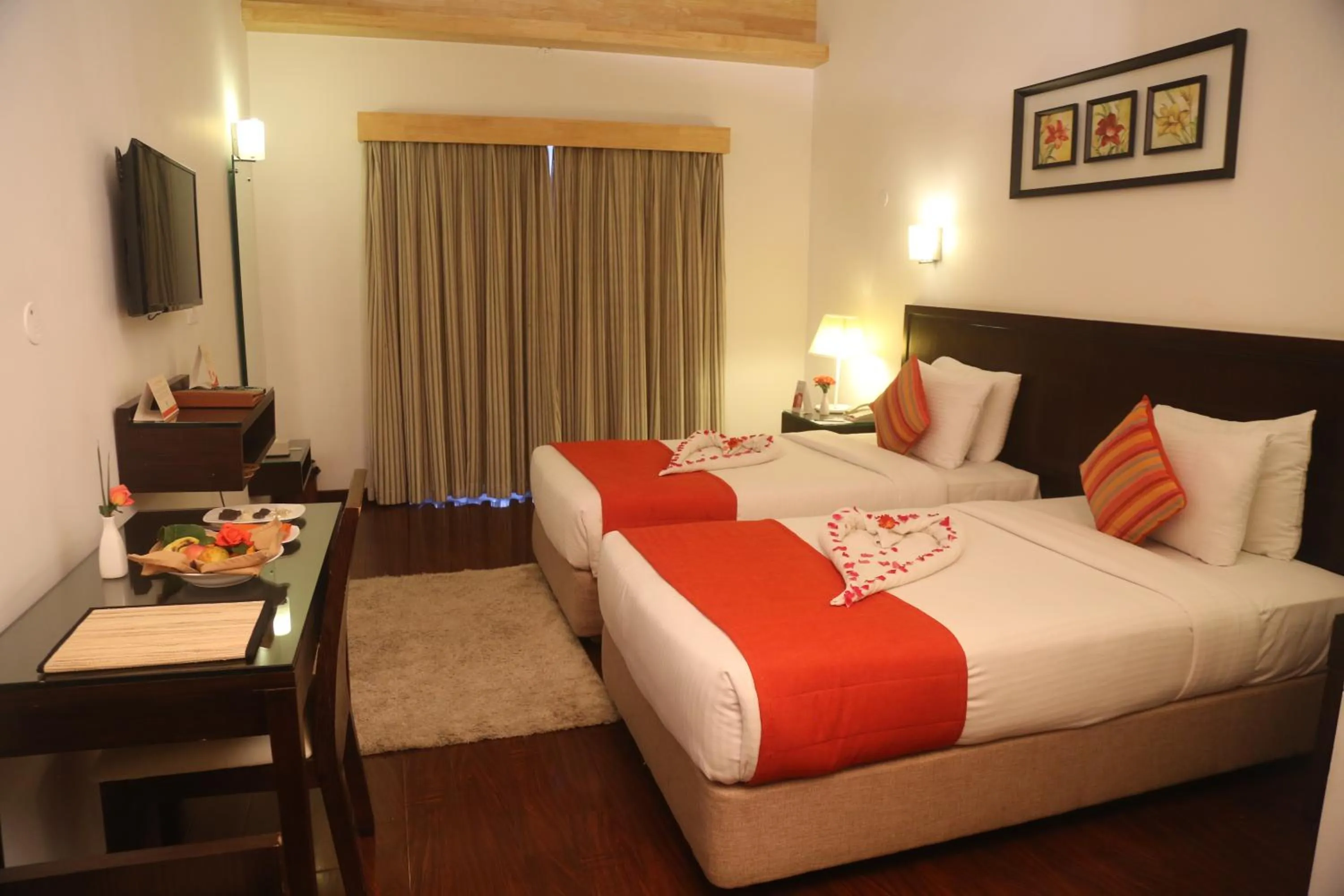 Bed in Le Poshe, Kodaikanal