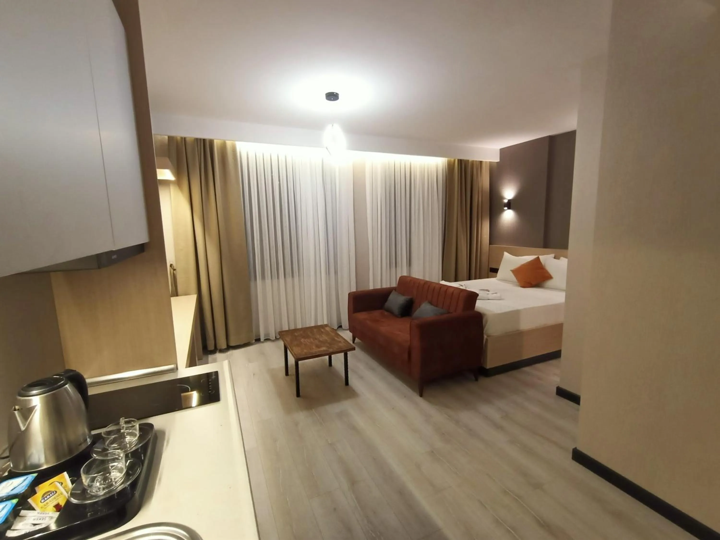 Photo of the whole room, Bed in NEW FALCON Palas OTEL