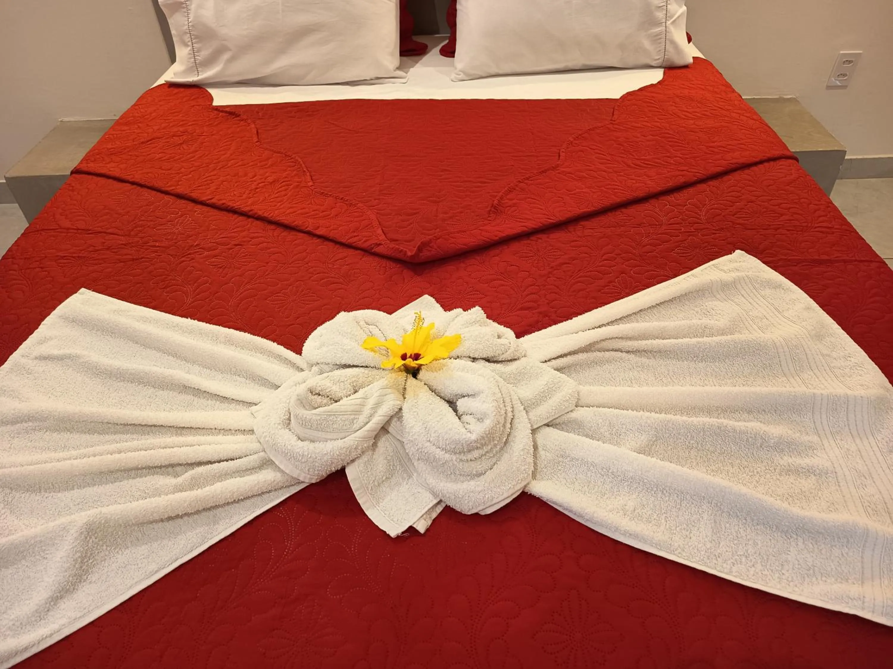 Decorative detail, Bed in Pousada Casa Do Cocotier