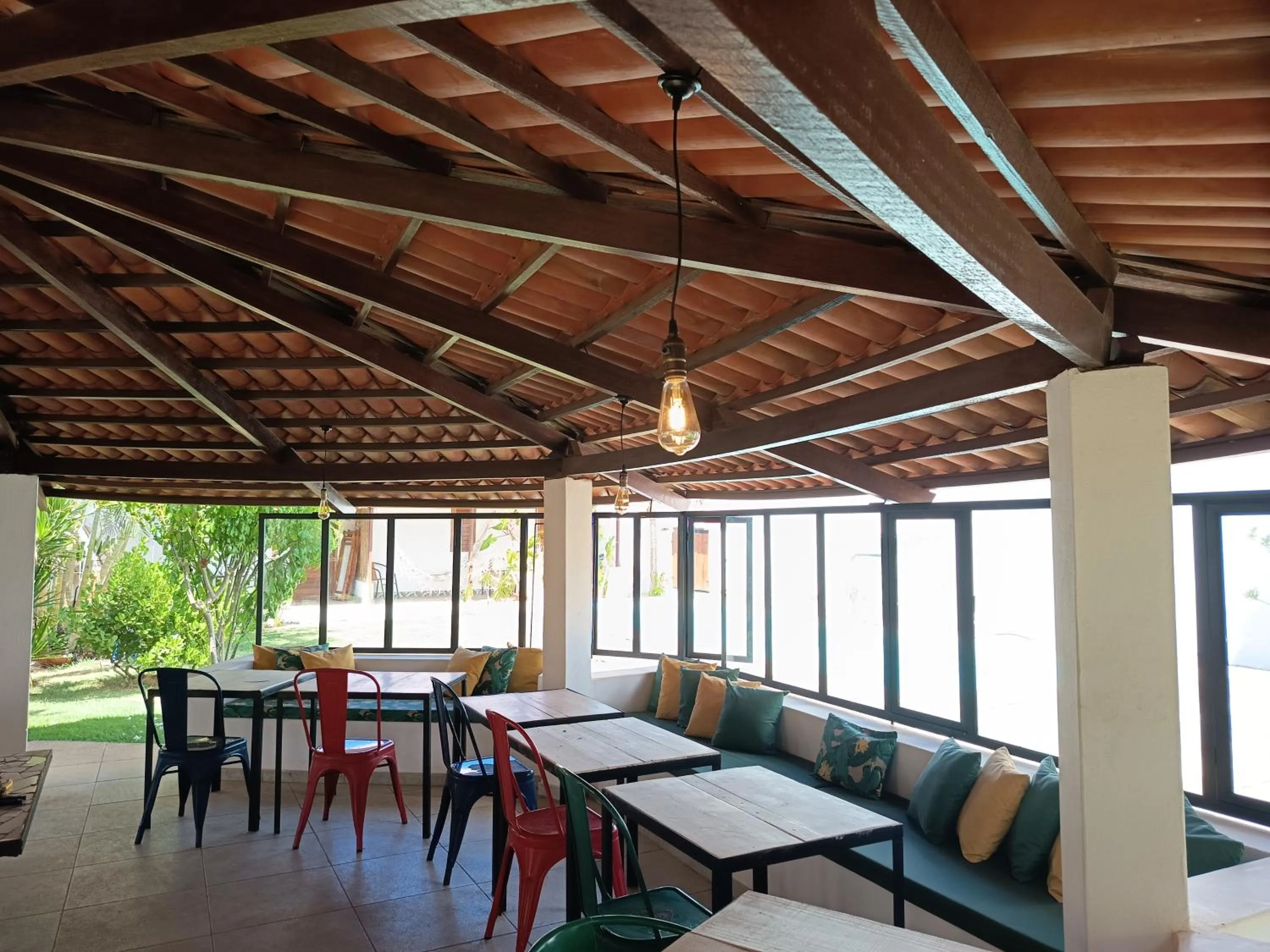 Living room in Pousada Casa Do Cocotier