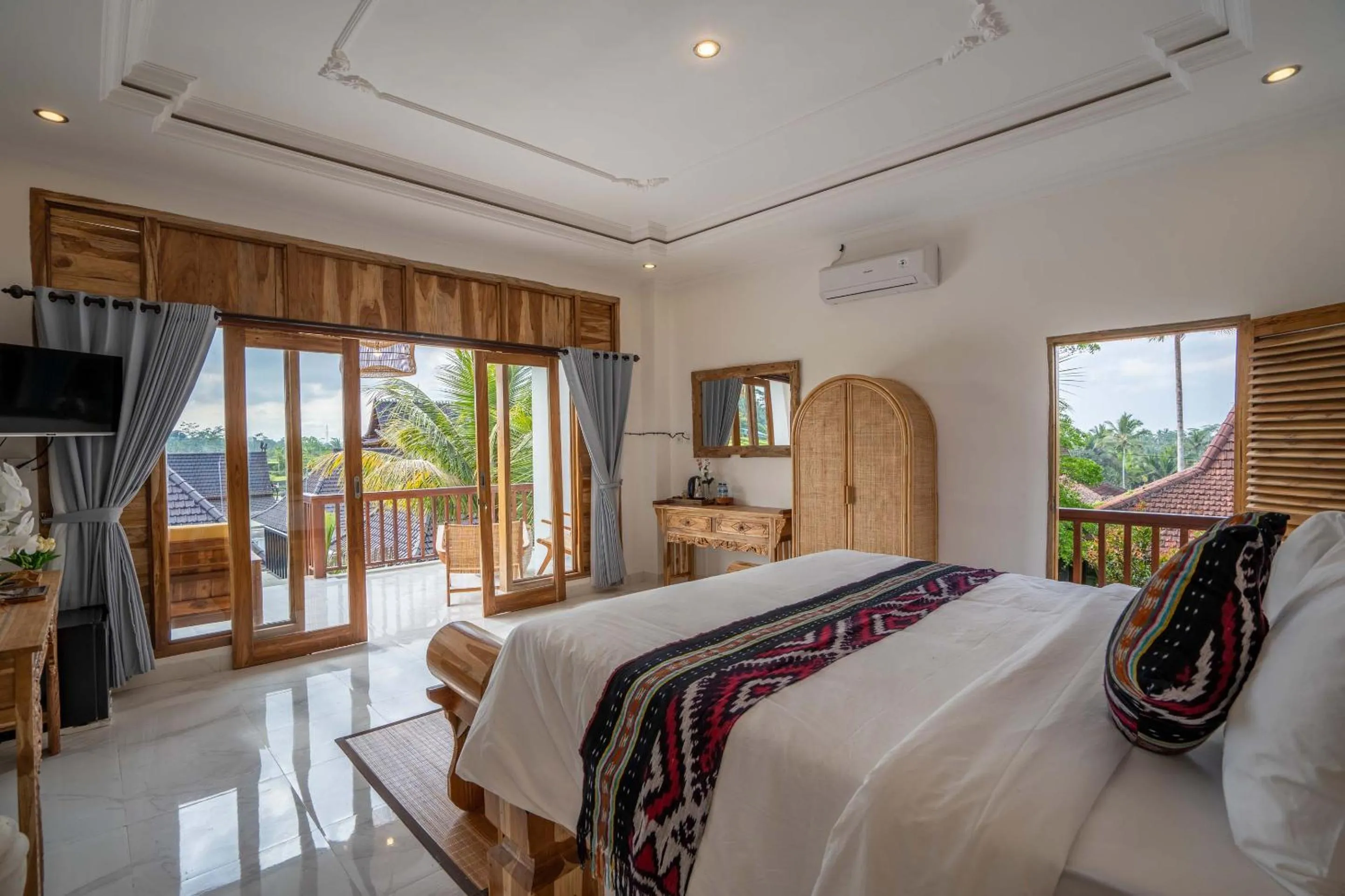 Bedroom, Bed in Barong Bali Resort Ubud