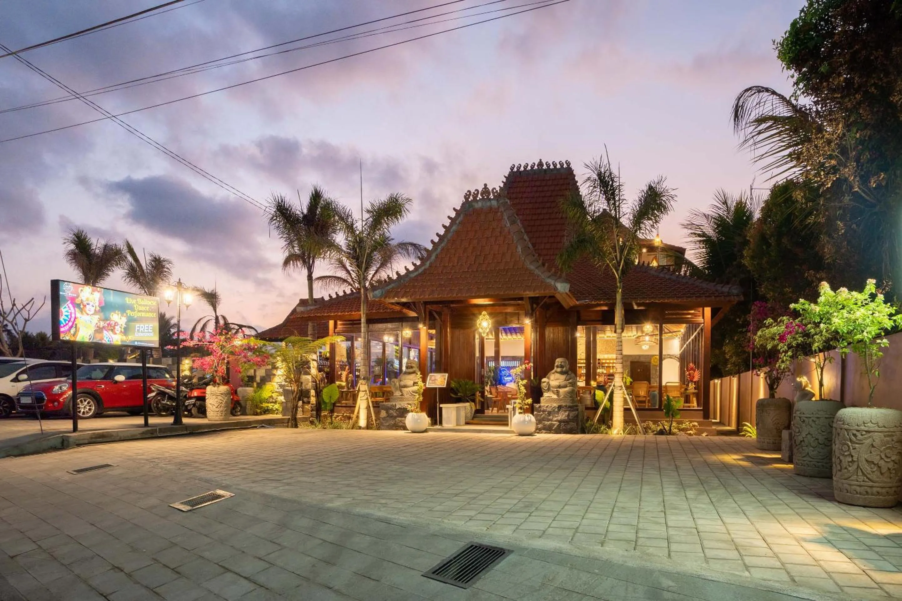 Parking in Barong Bali Resort Ubud