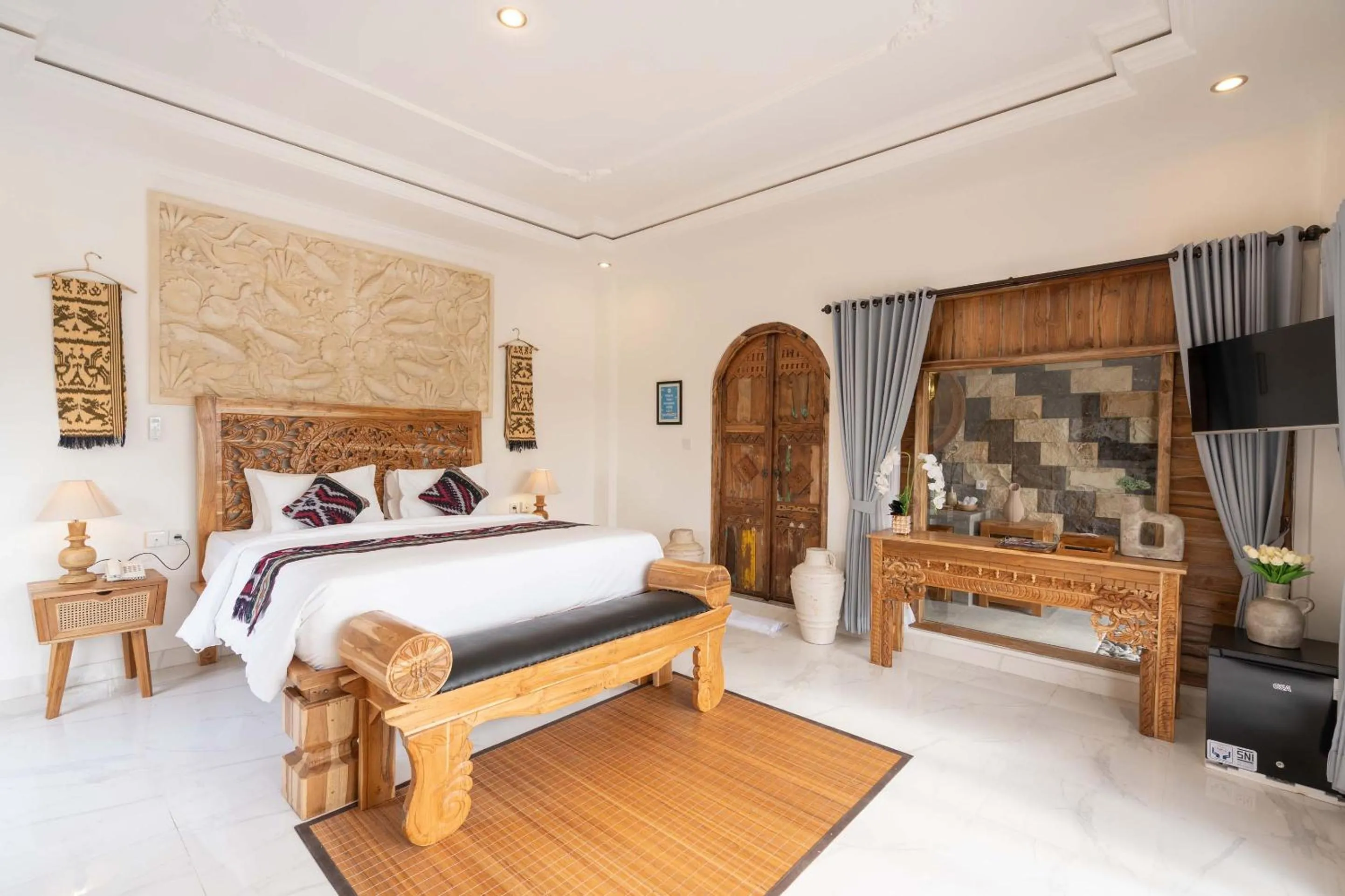 Bedroom, Bed in Barong Bali Resort Ubud