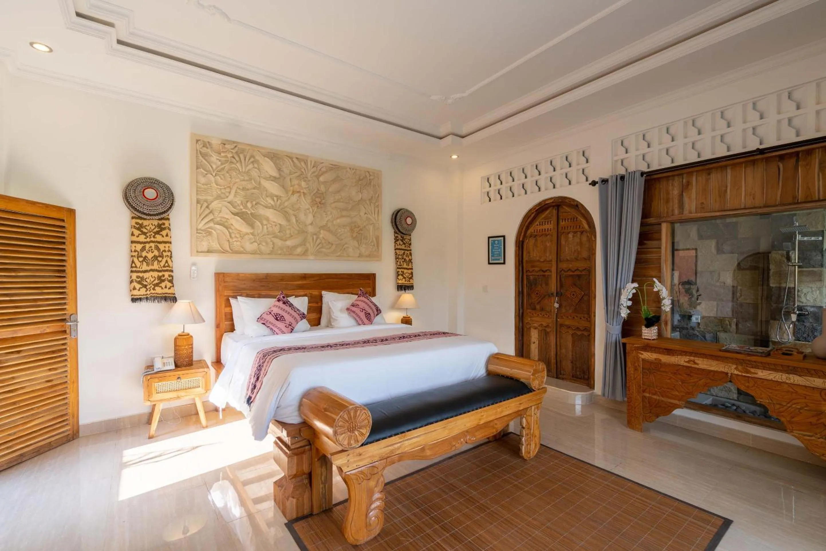 Bedroom, Bed in Barong Bali Resort Ubud