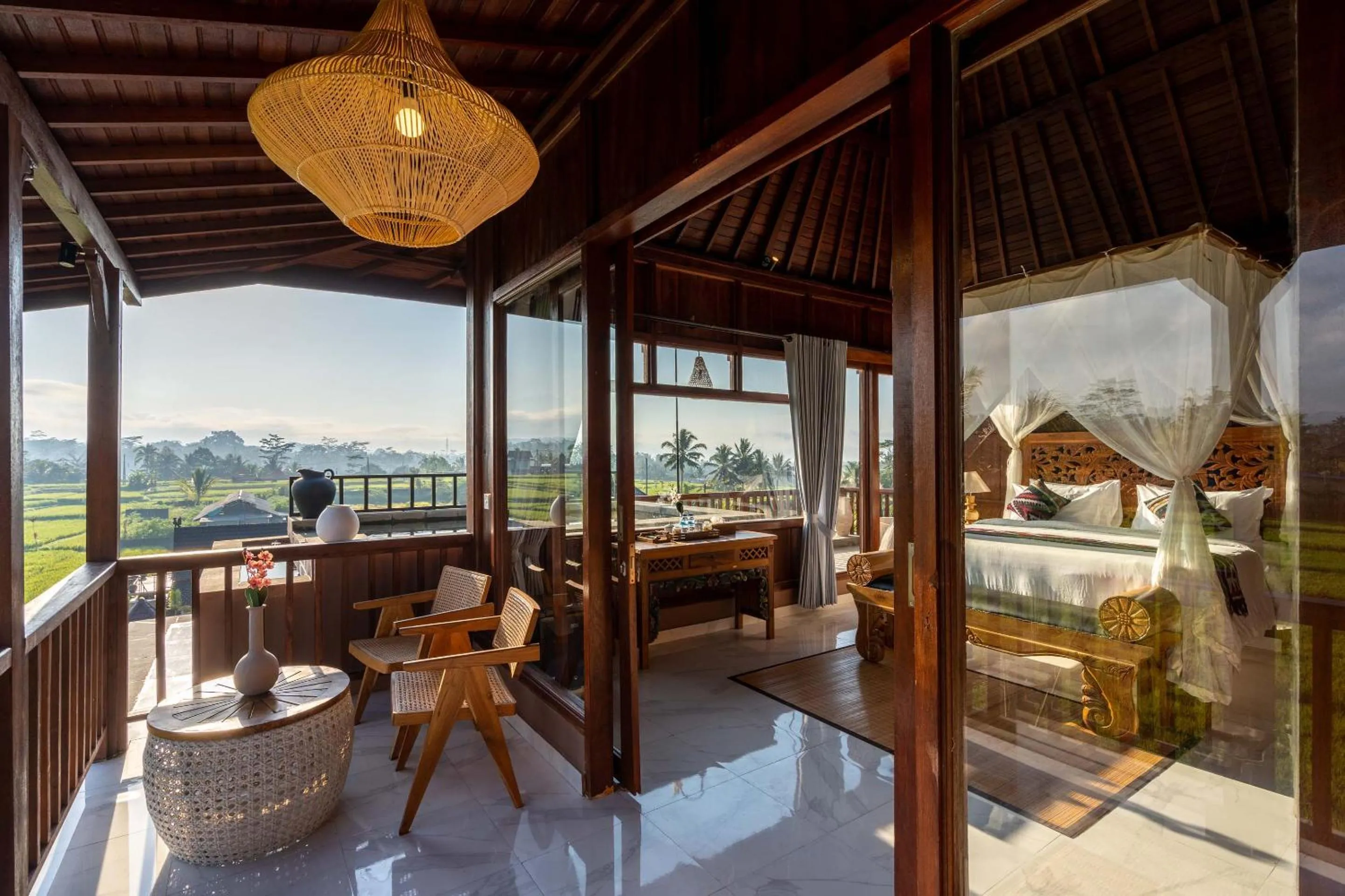 Balcony/Terrace in Barong Bali Resort Ubud