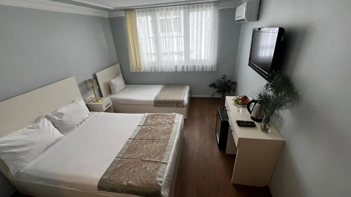 View (from property/room), Bed in Bali Star City Hotel