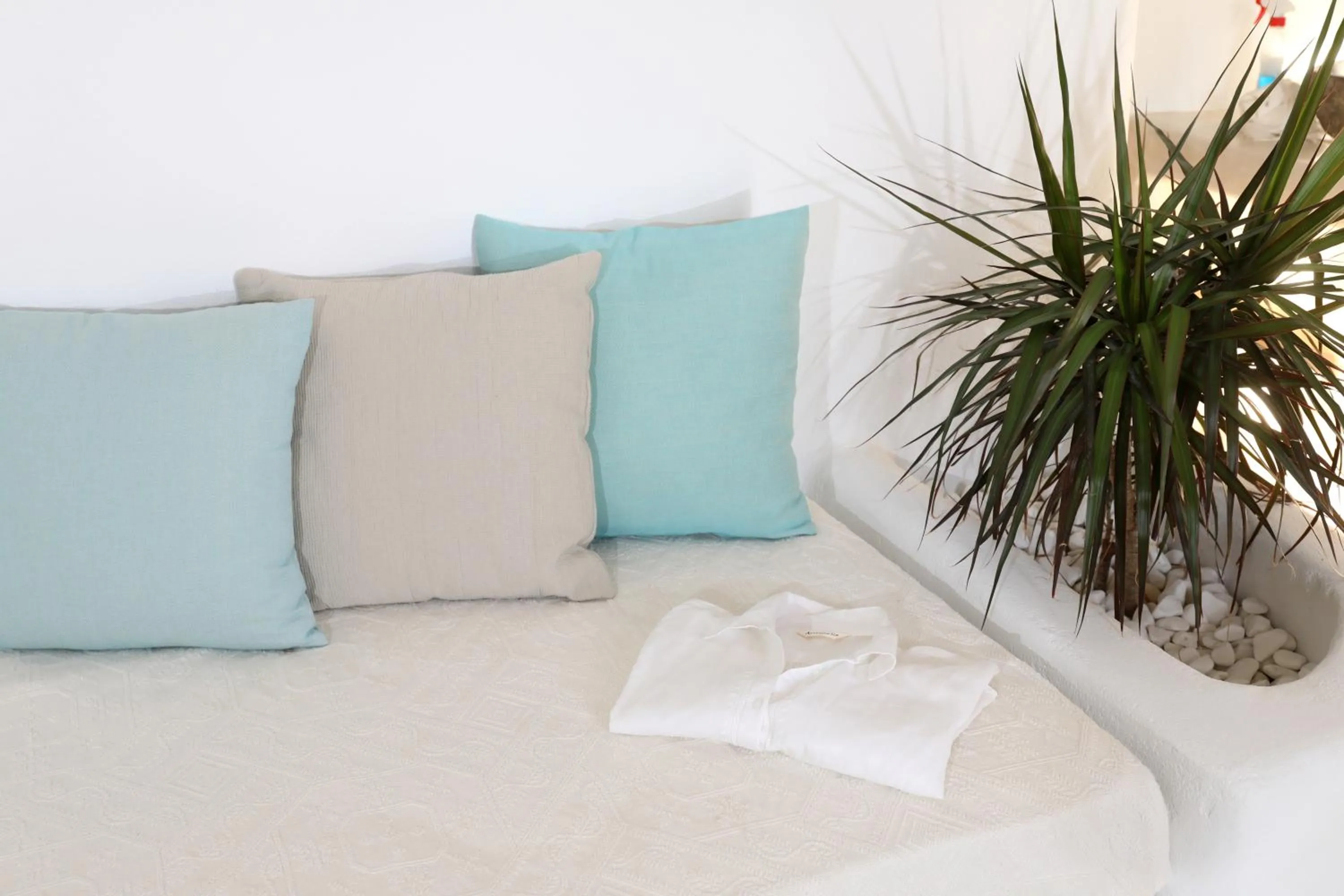 Bed in Irida Vacation Suites