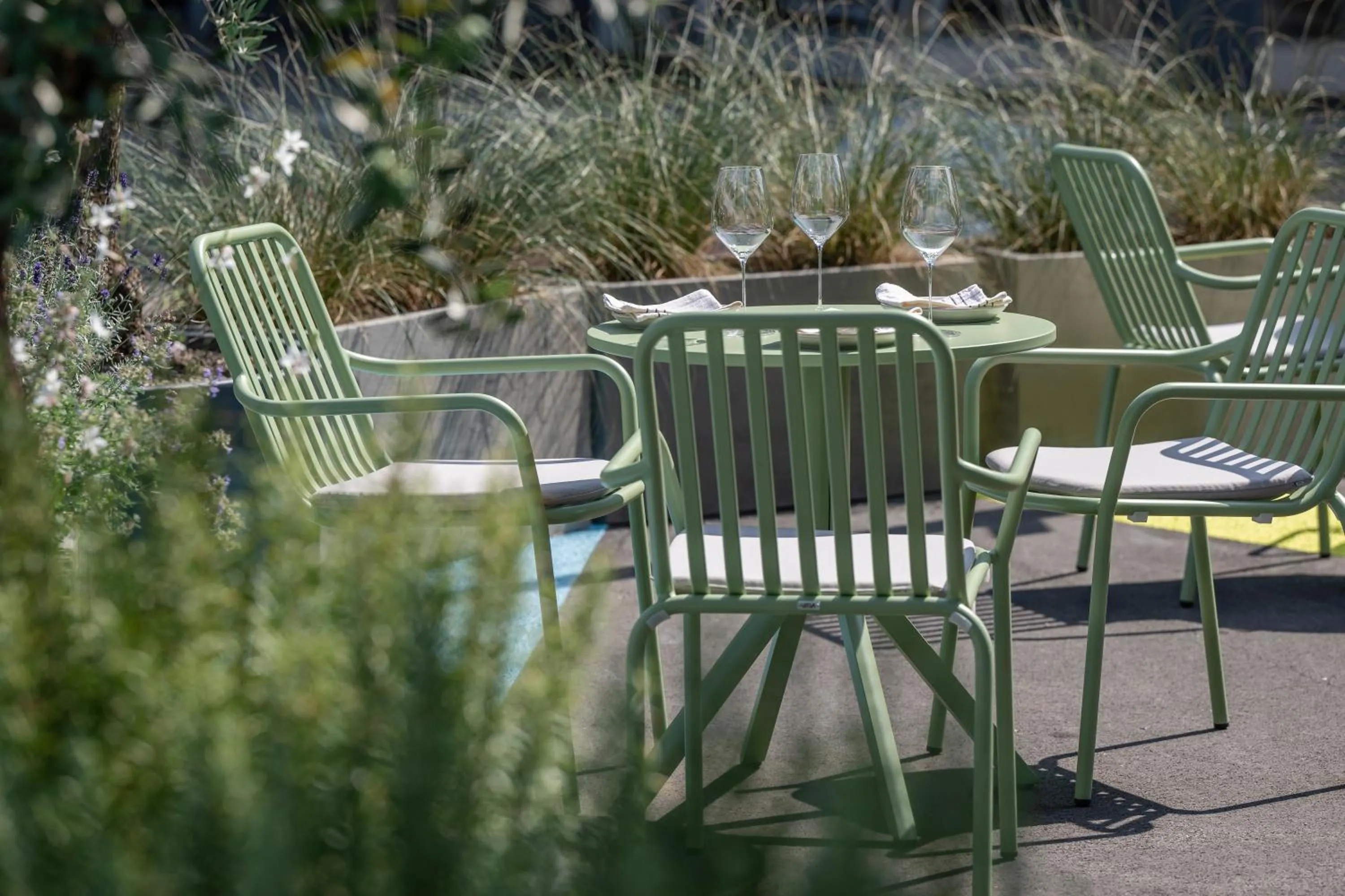 Seating area in Hotel Meierhof