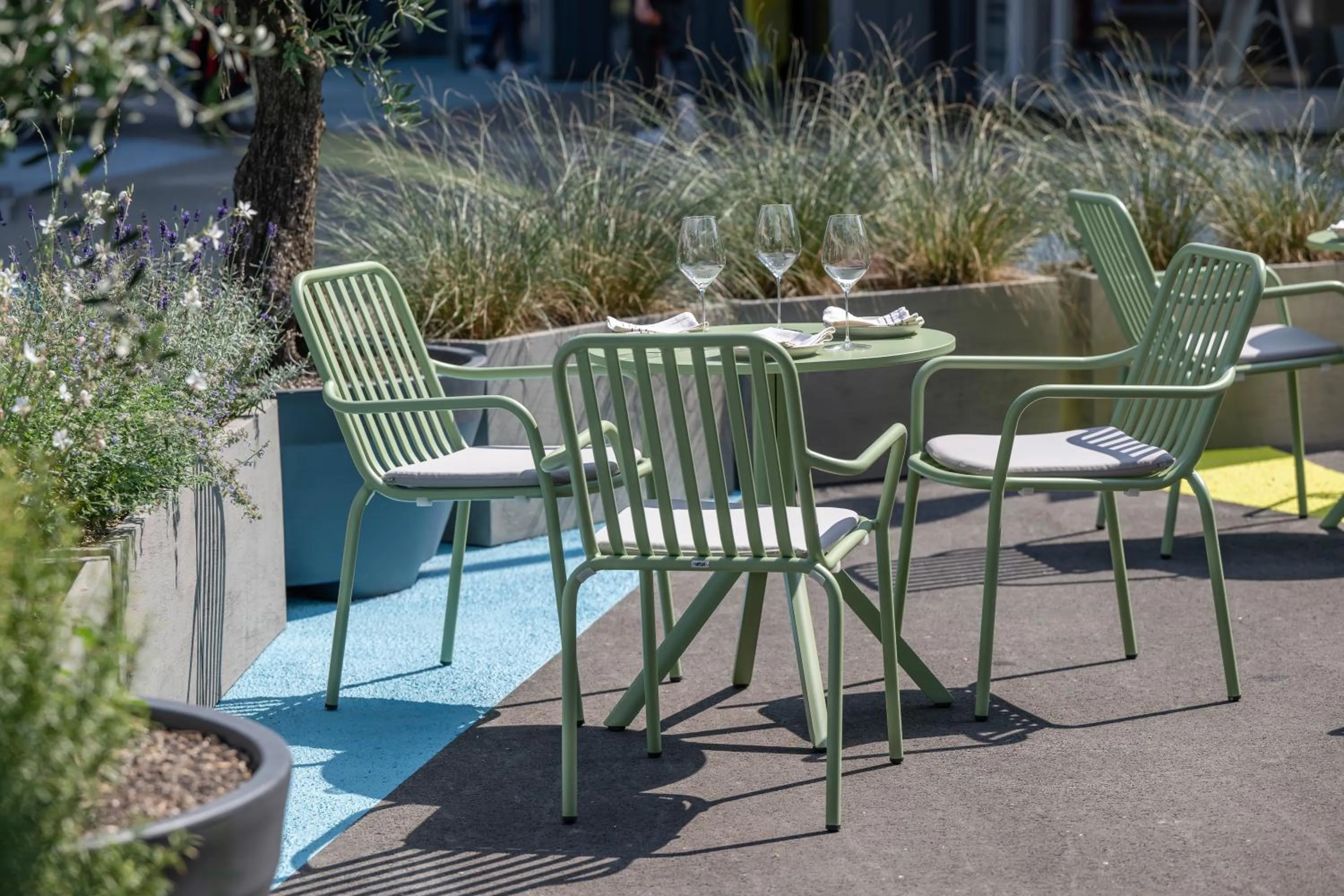 Seating area in Hotel Meierhof