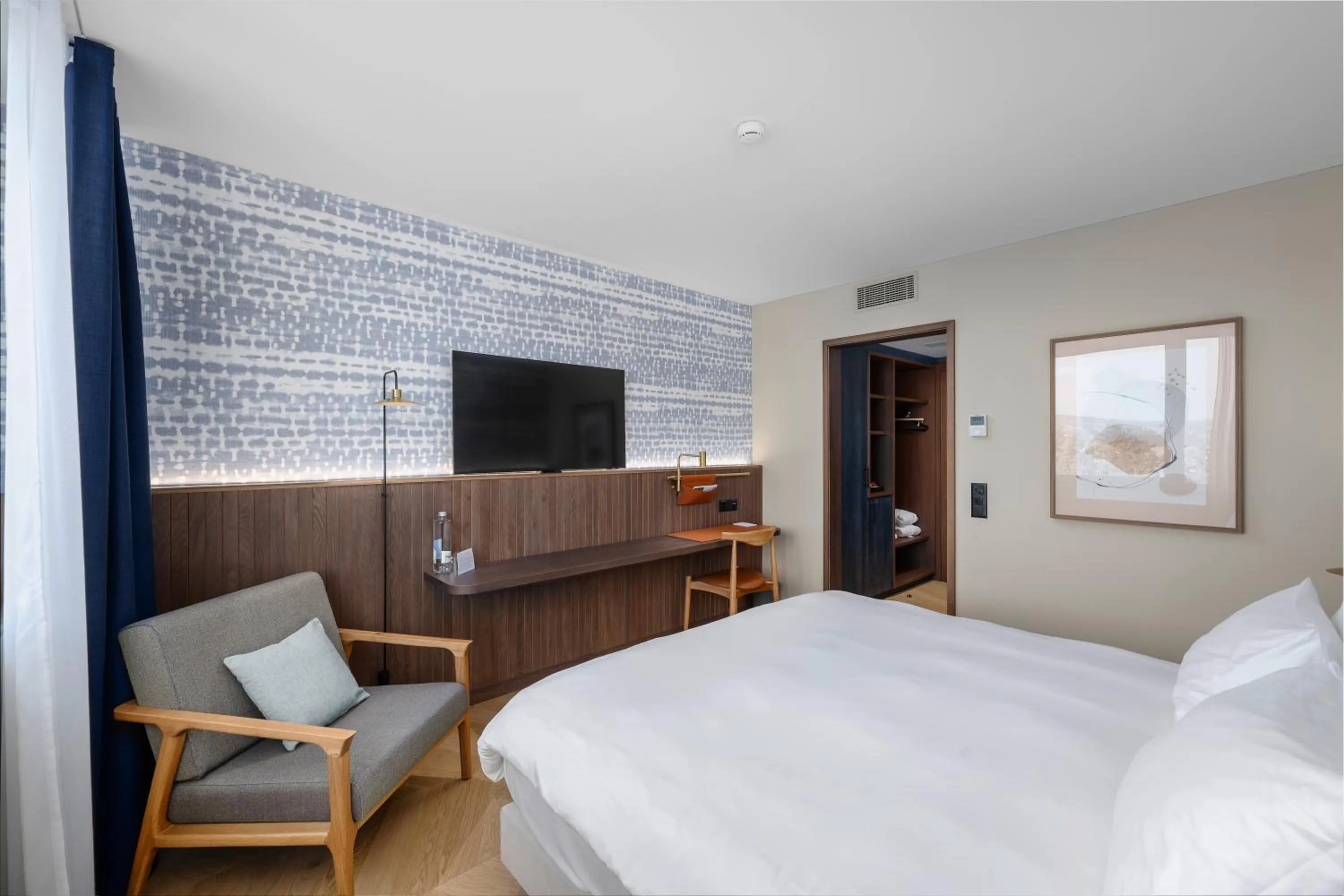 Bed in Hotel Meierhof