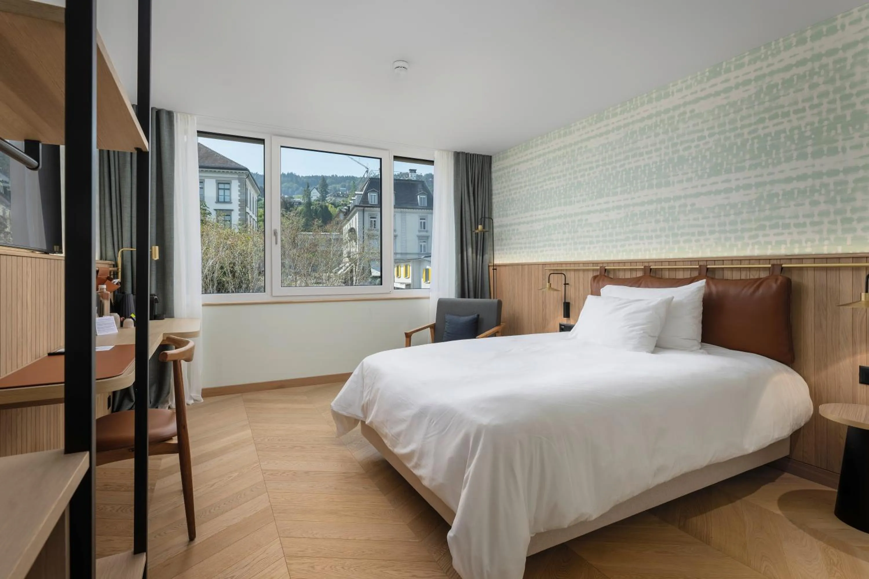 Bed in Hotel Meierhof