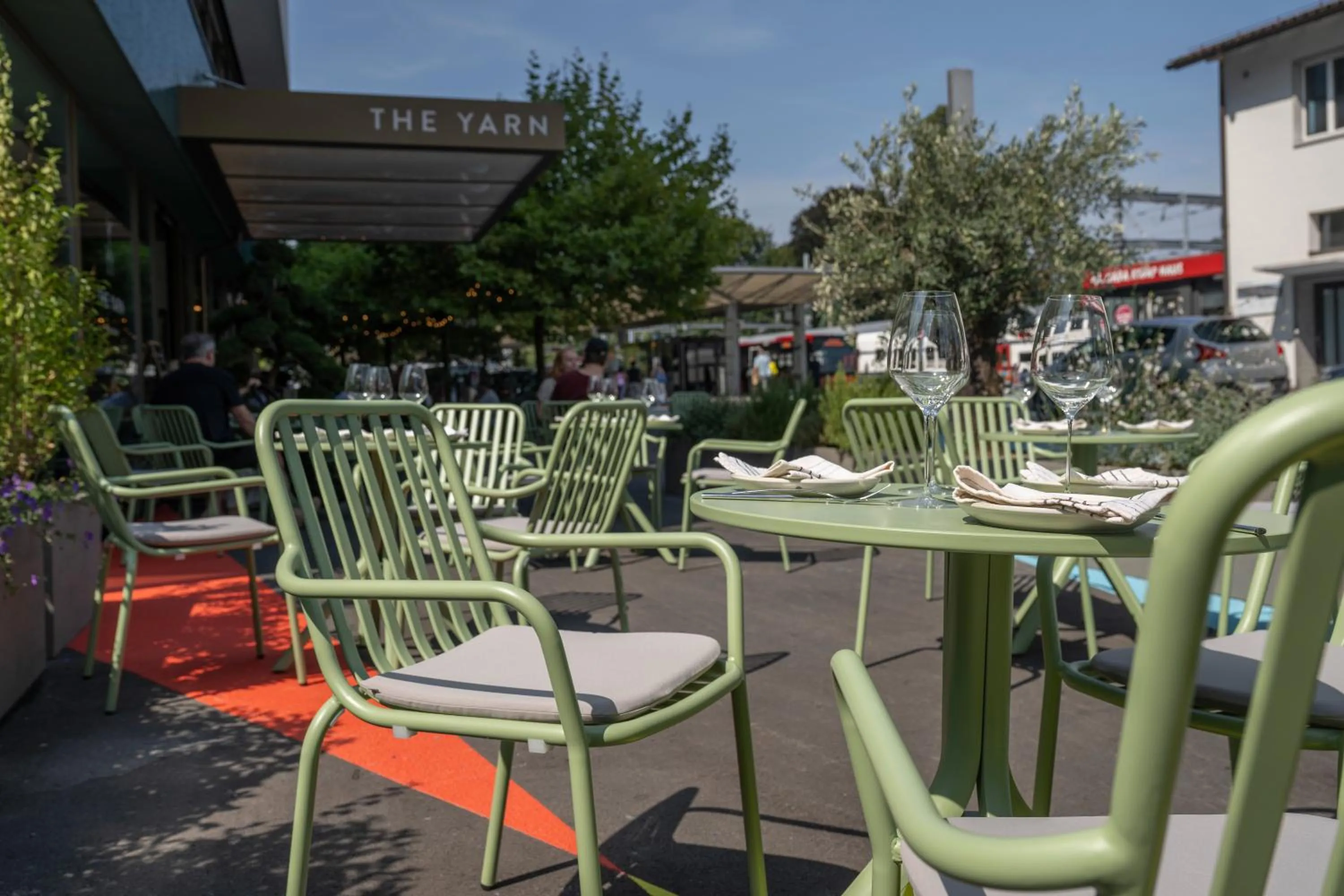 Seating area in Hotel Meierhof