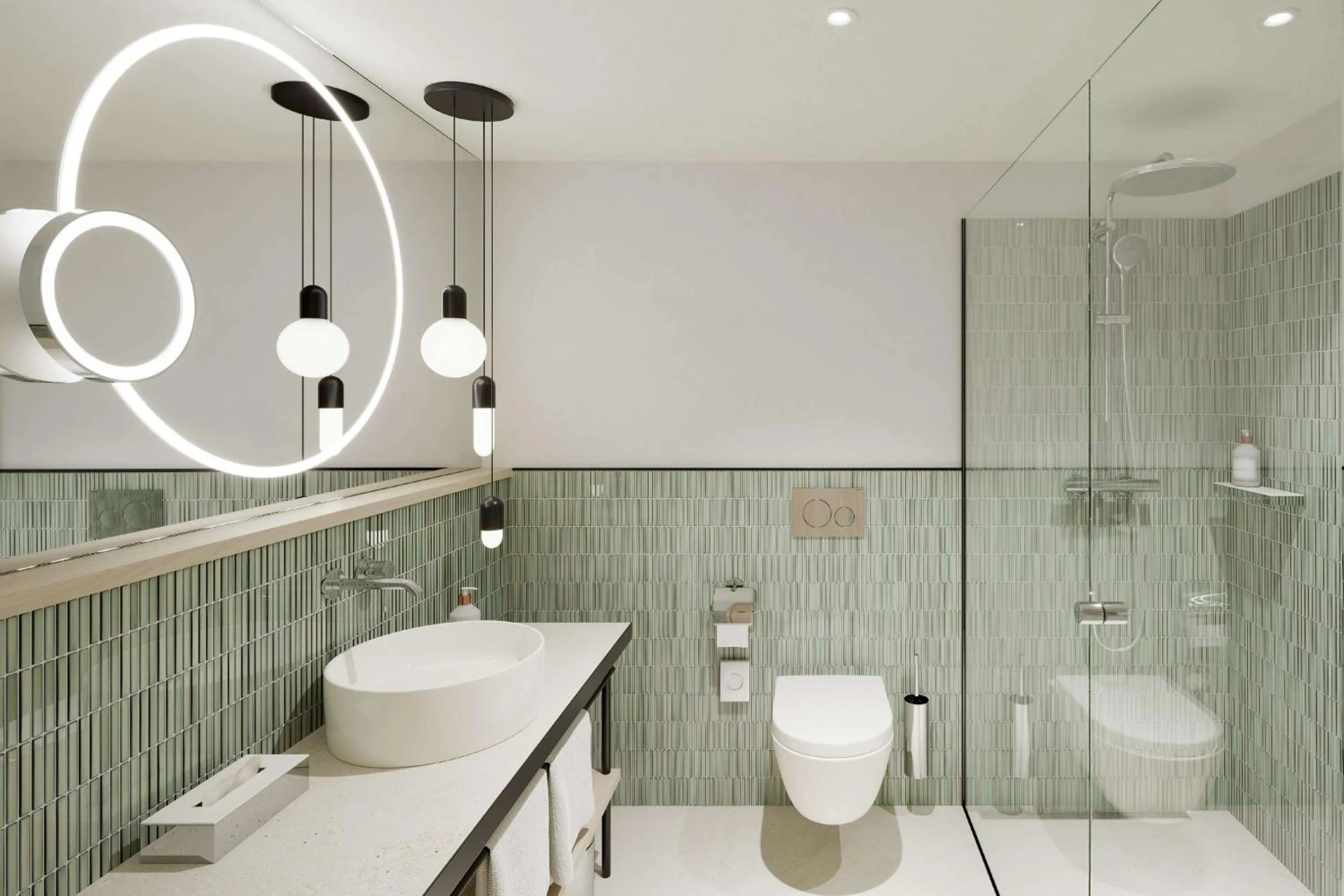 Bathroom in Hotel Meierhof