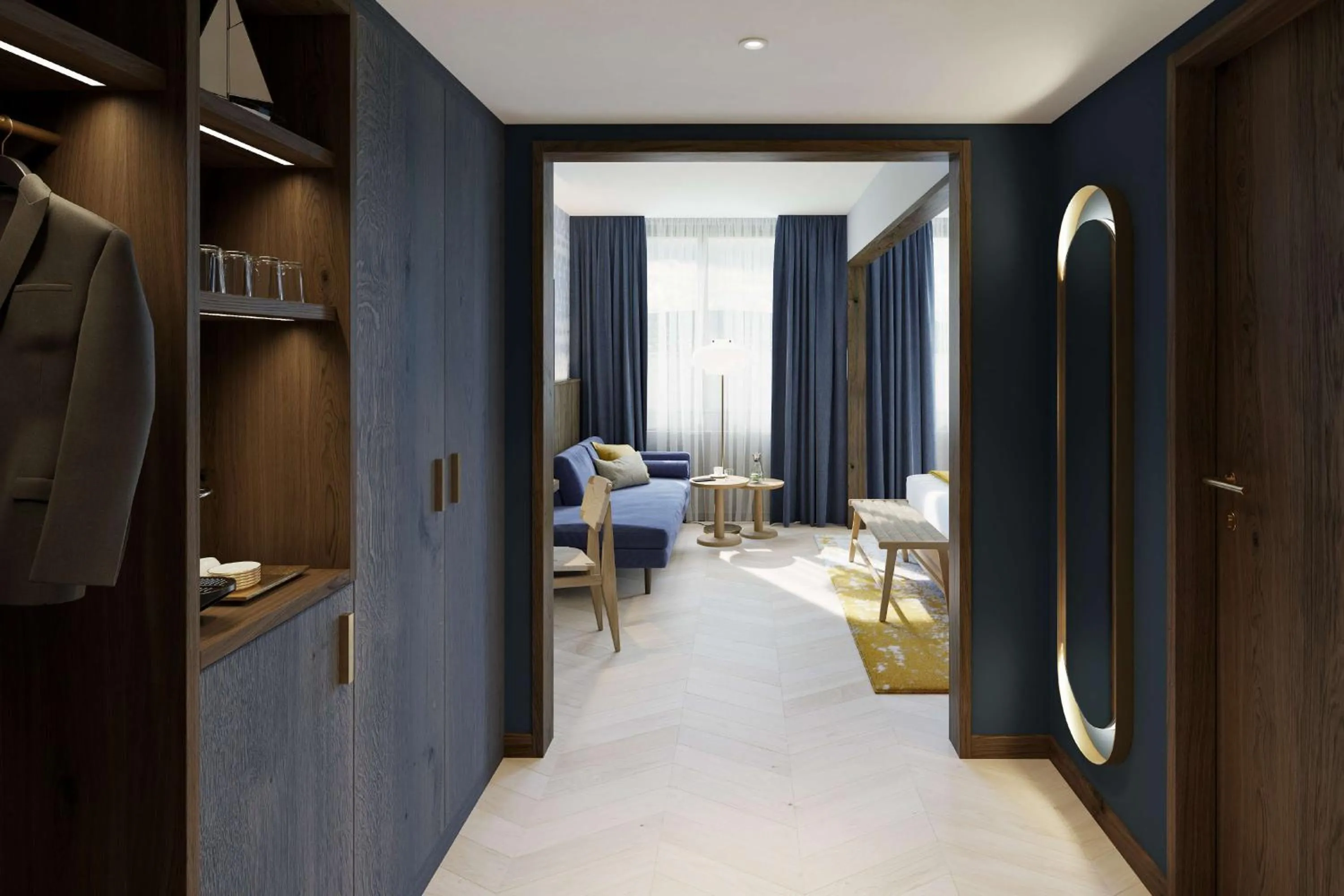 wardrobe in Hotel Meierhof