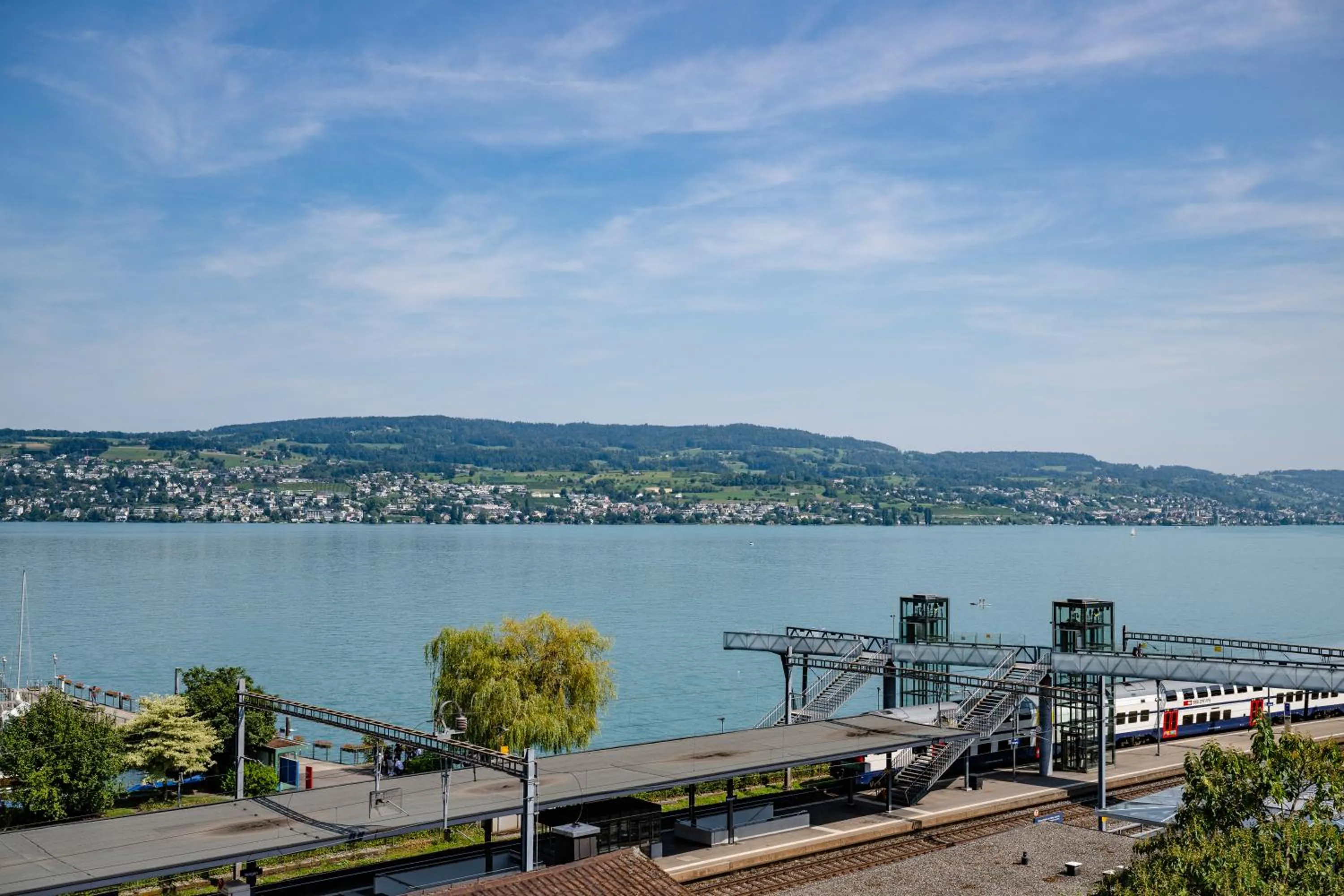 Lake view in Hotel Meierhof