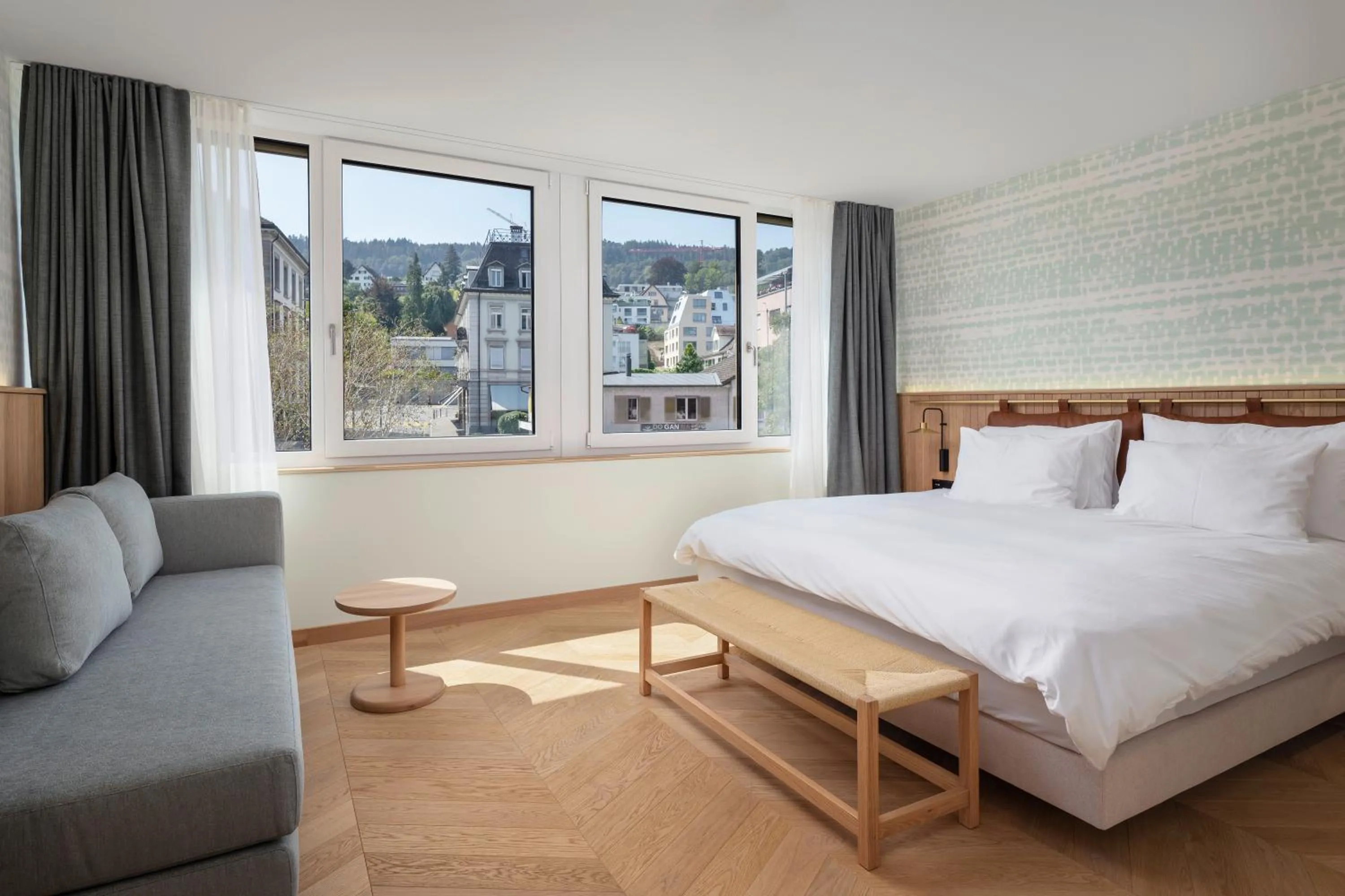 Bed in Hotel Meierhof