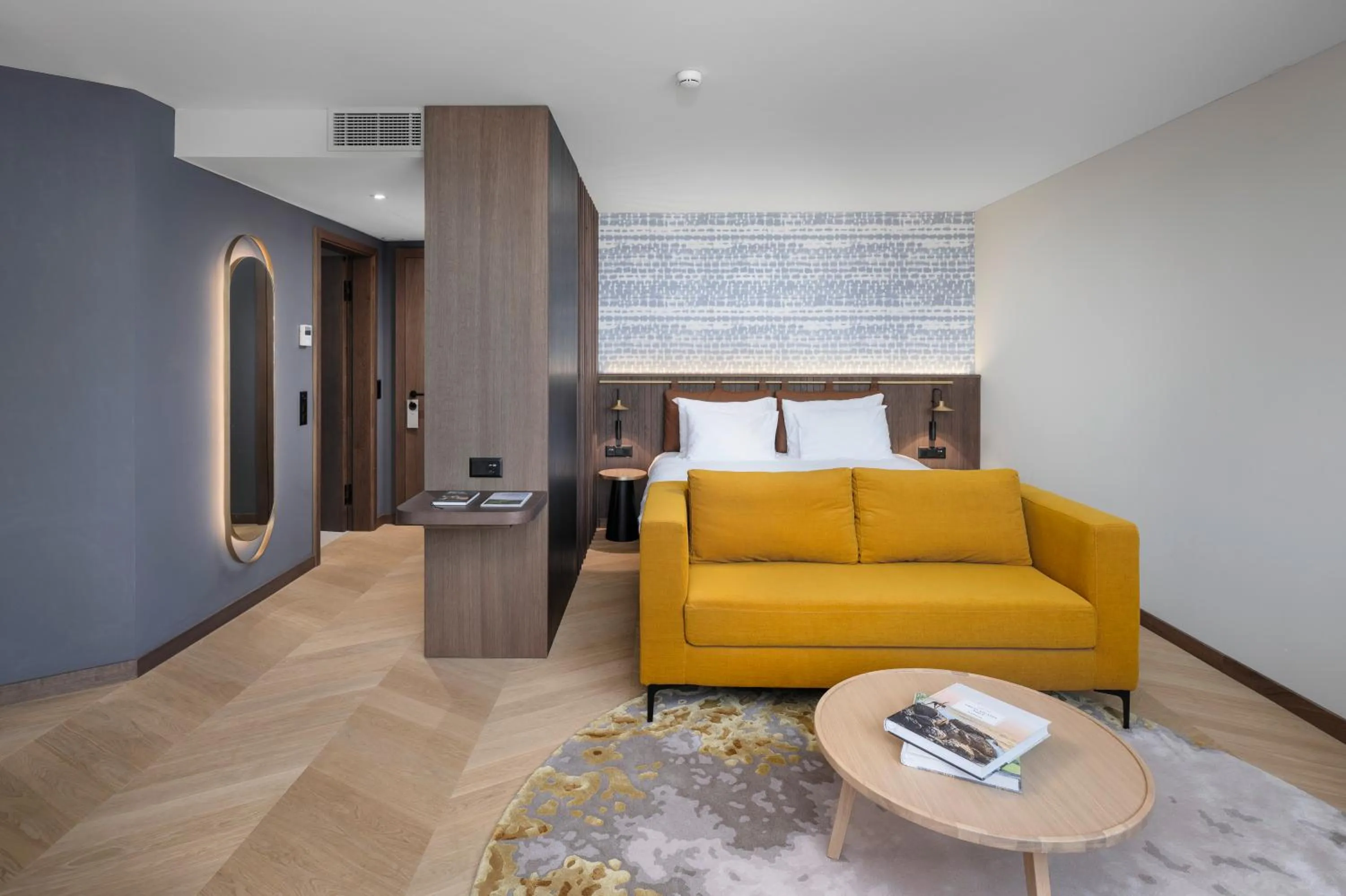 Bed in Hotel Meierhof