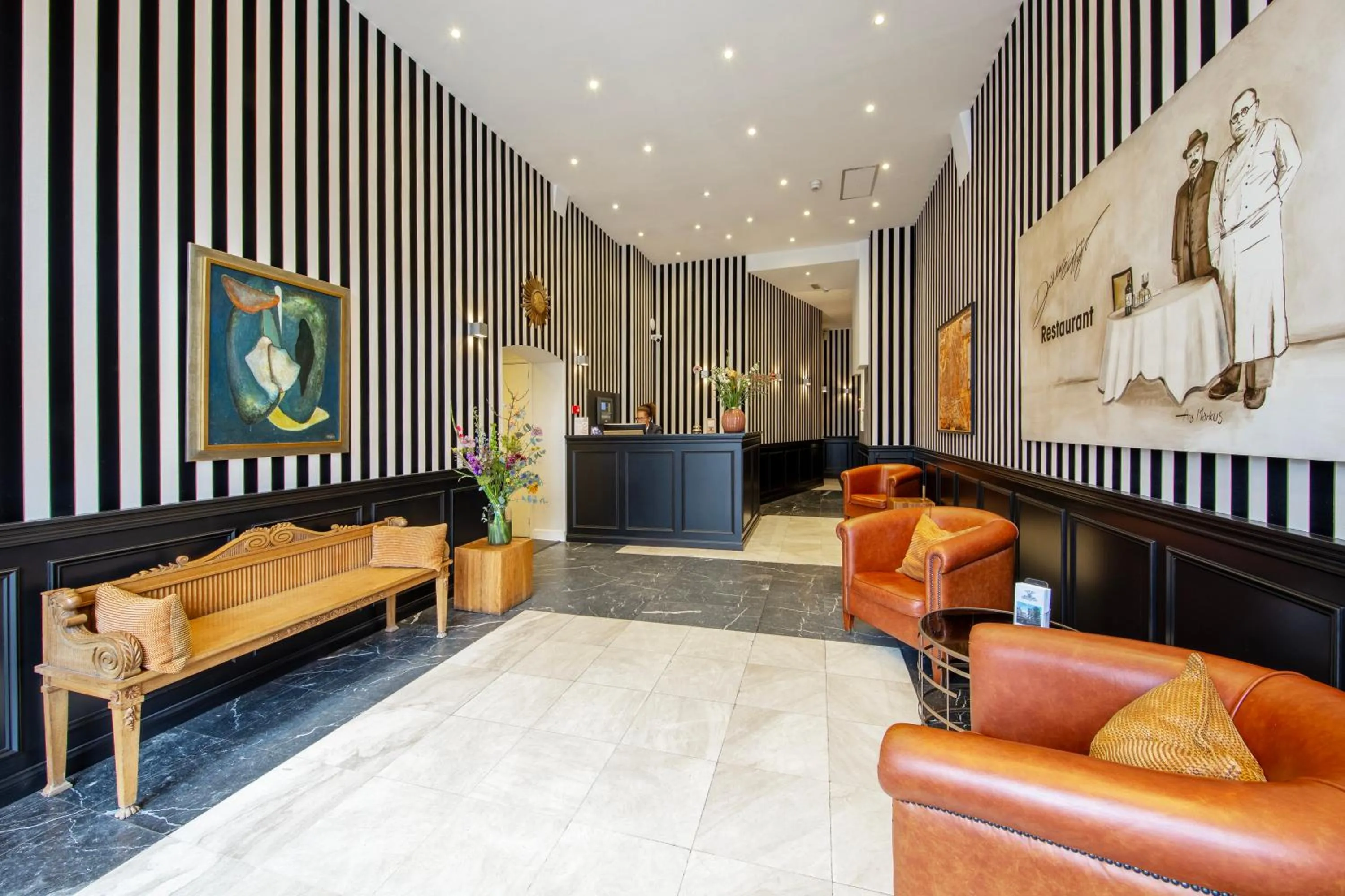 Lobby or reception in Dikker & Thijs Hotel