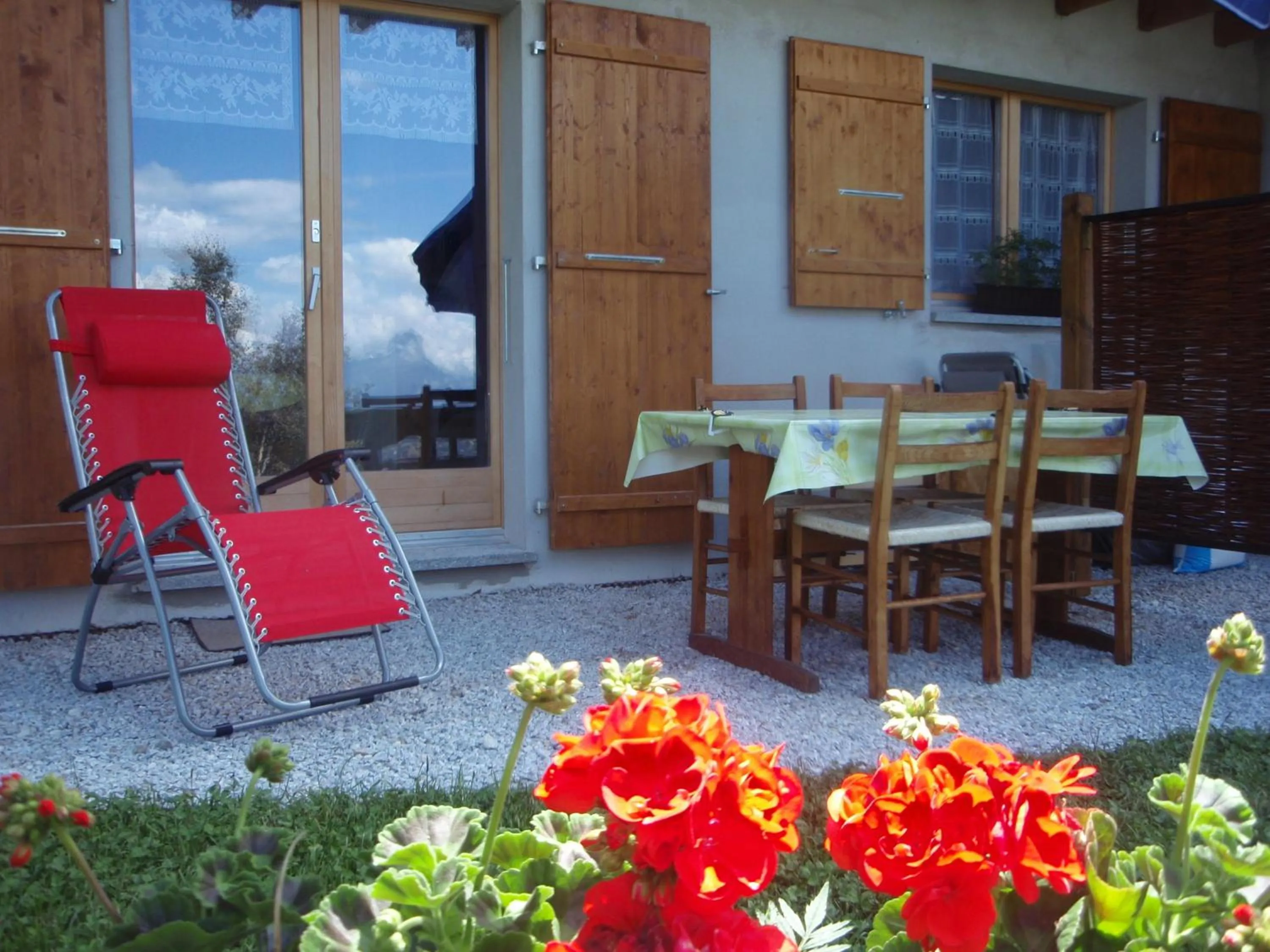 Balcony/Terrace in Les Gîtes du Cairn