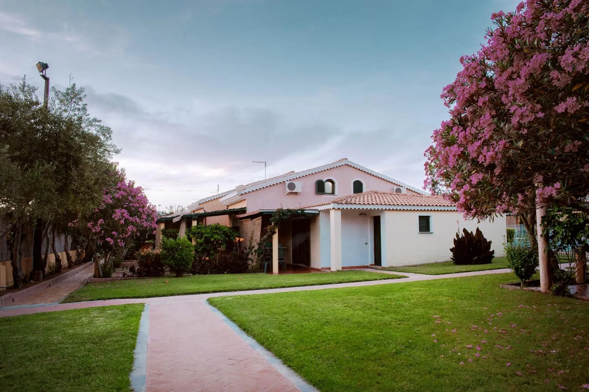 Garden view in Residence Verde Mare Official Site