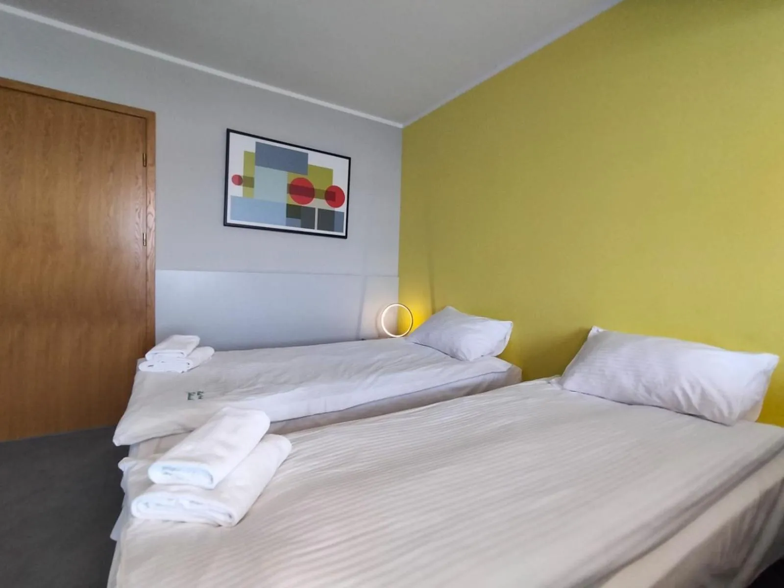 Bed in Hotel Jabłoński