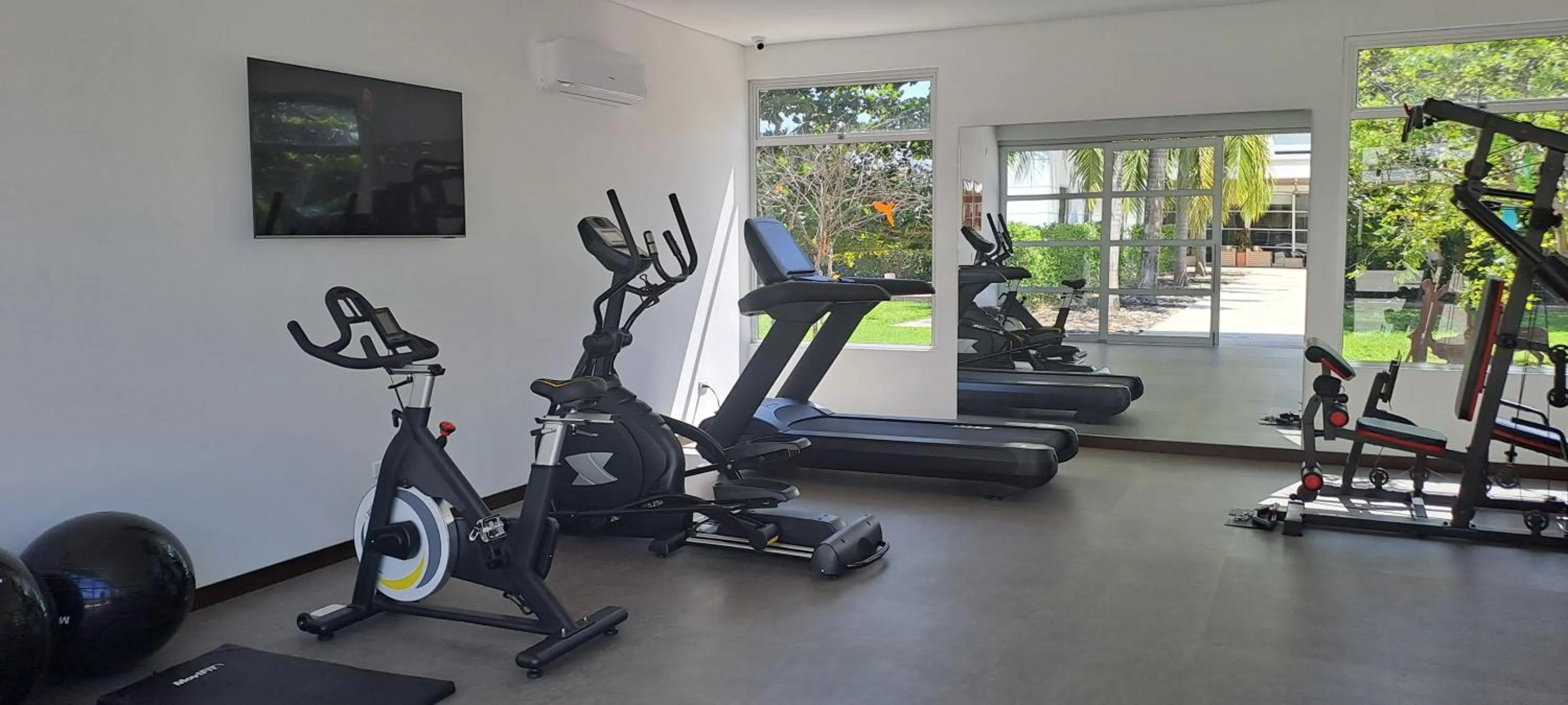 Fitness centre/facilities in Hotel Morúa
