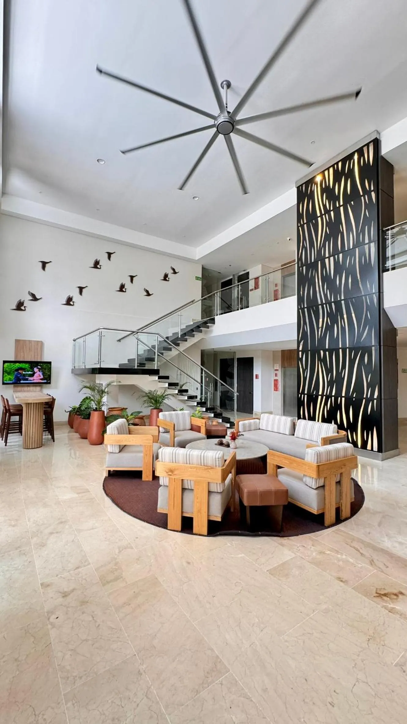 Lobby or reception in Hotel Morúa