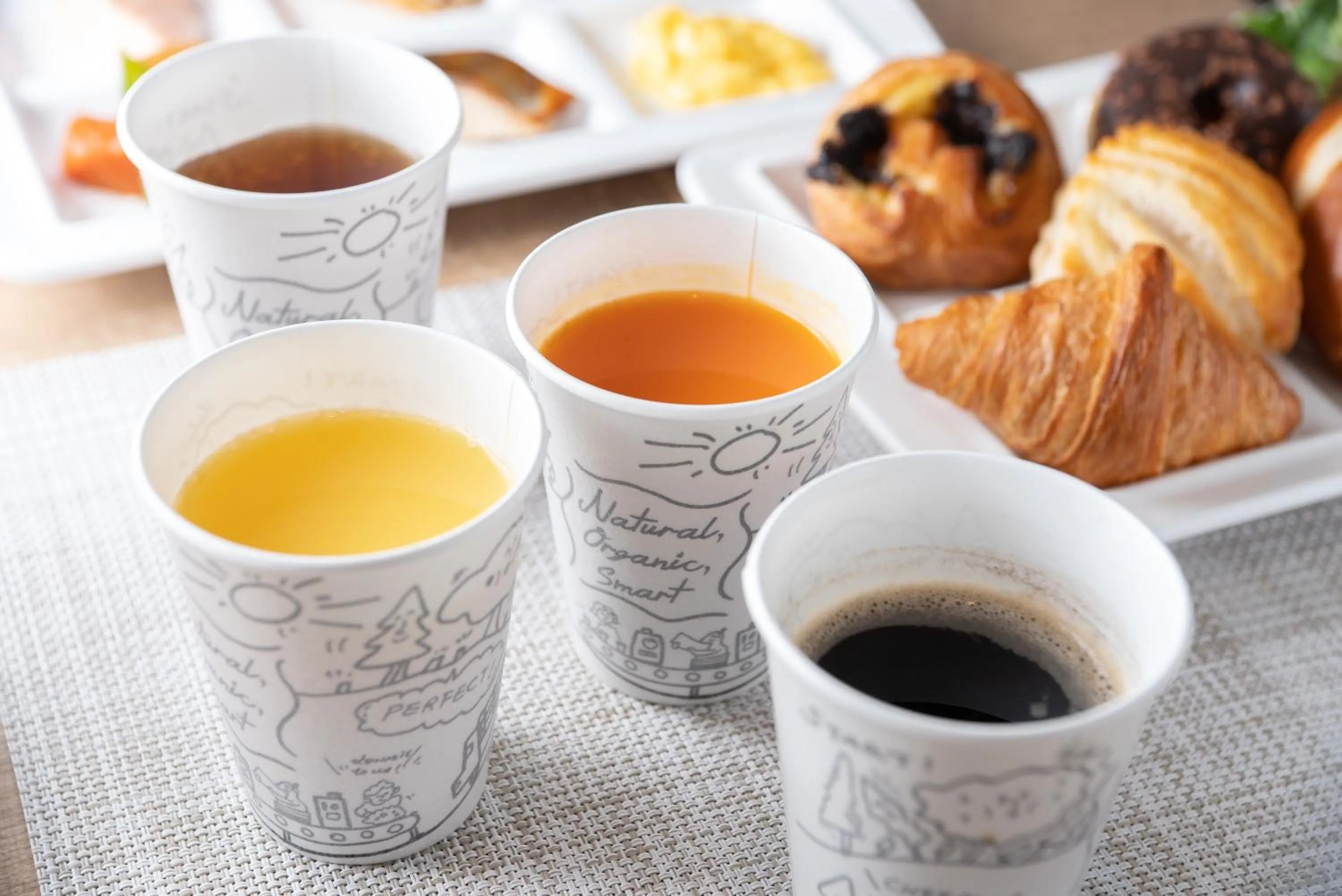 Food and drinks in Super Hotel Tokyo JR Tachikawa Kitaguchi