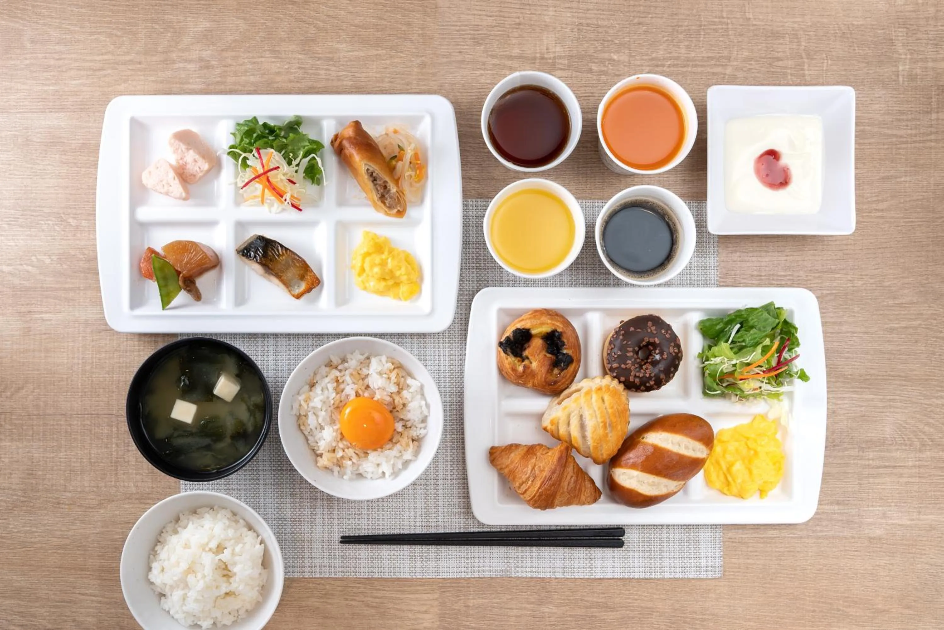 Food and drinks in Super Hotel Tokyo JR Tachikawa Kitaguchi