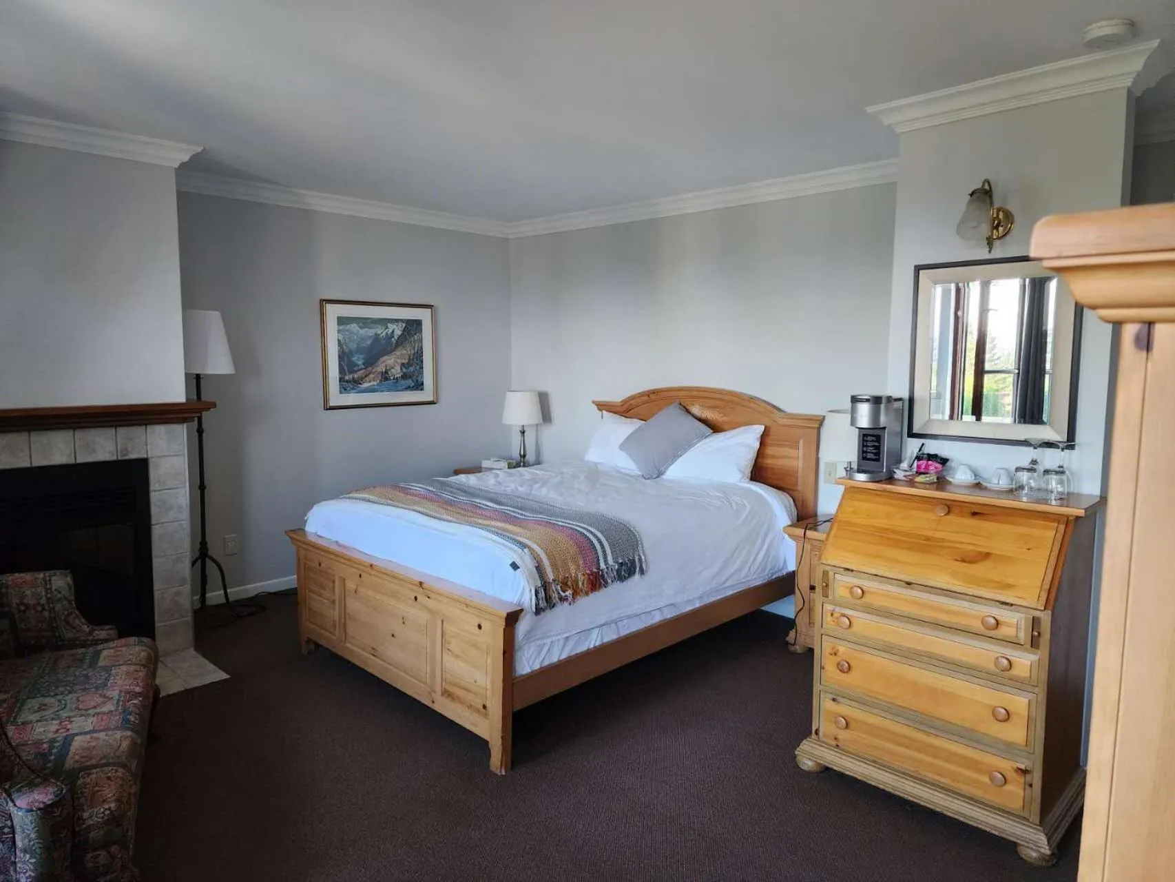 Bedroom in Auberge des Nuages
