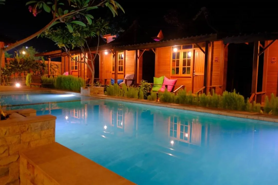 Swimming pool in Point of View Hotel & Resort Majalengka