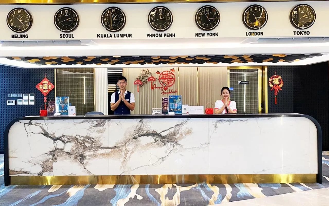 Lobby or reception in SIHA Hotel & Casino