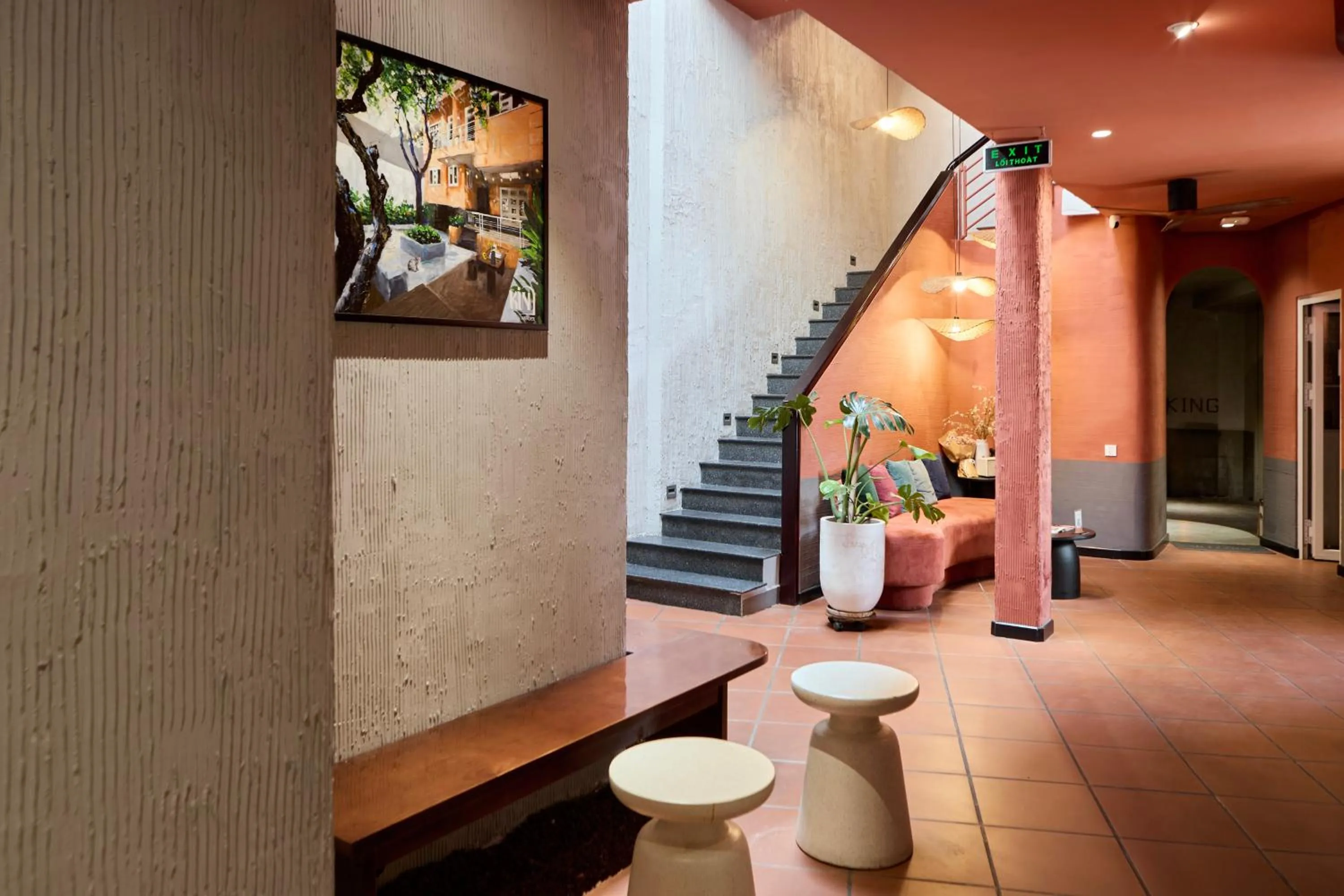 Lobby or reception in Kin Wander Tân Phong, The Moonage