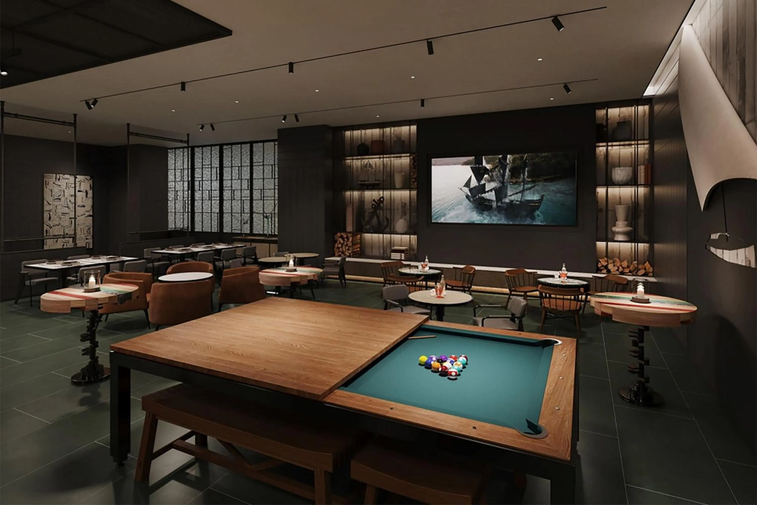 Lounge or bar in Four Points by Sheraton Nantong, Haimen