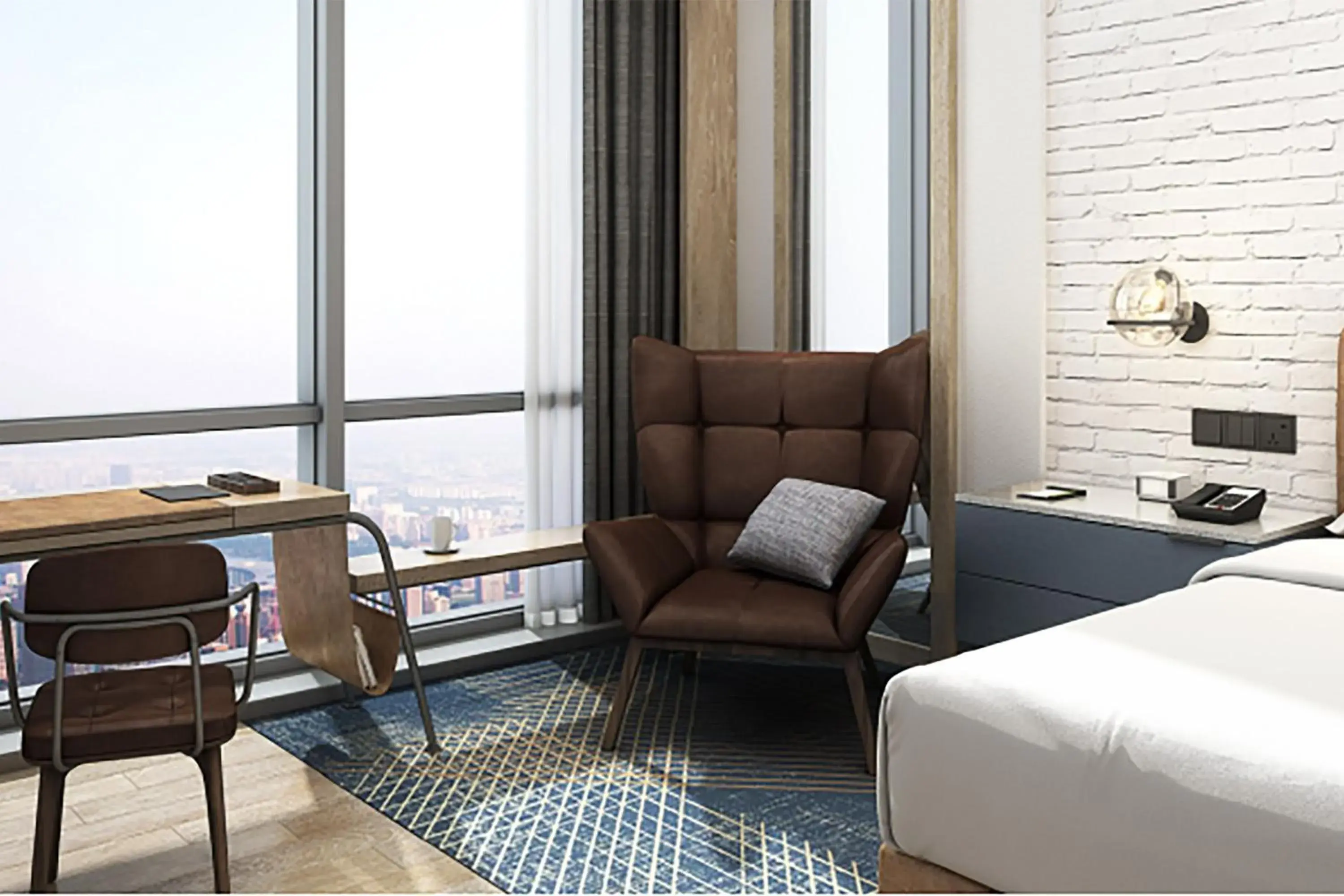 Standard King Room with City View in Four Points by Sheraton Nantong, Haimen Standard King Room with City View in Four Points by Sheraton Nantong, Haimen
