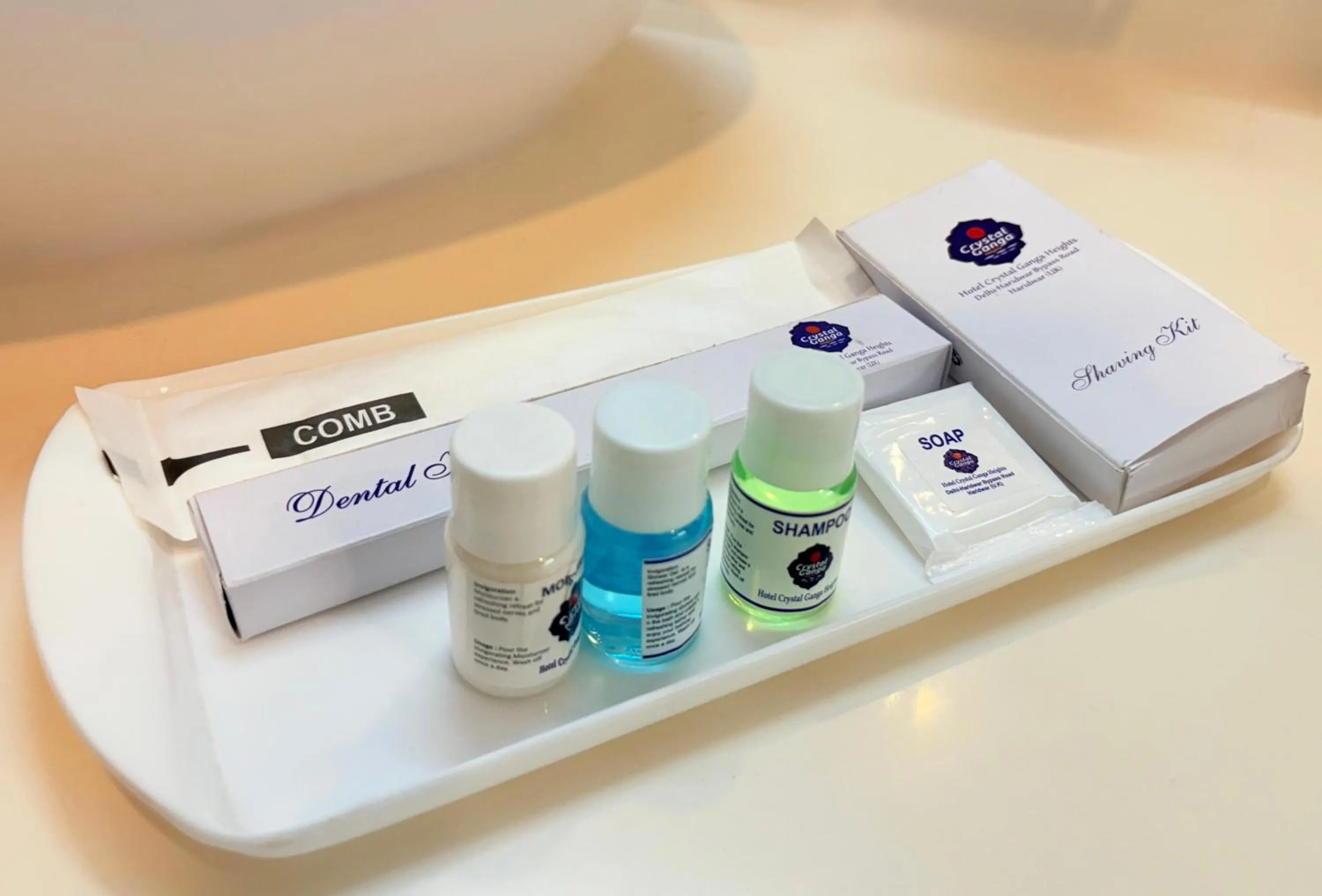 Bathroom in Hotel Crystal Ganga Heights 5 Min from Har Ki Pauri