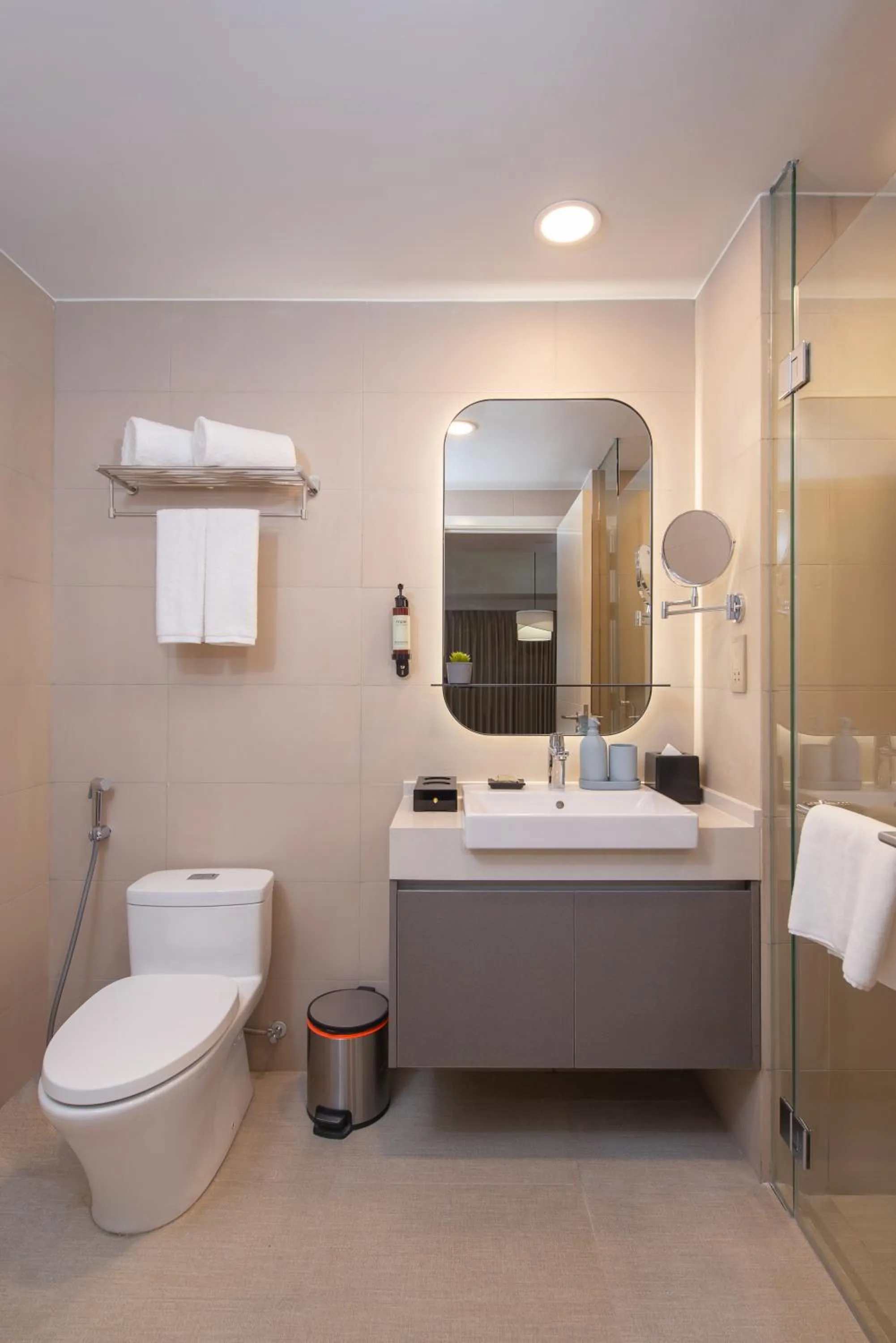 Toilet in Citadines Roces Quezon City