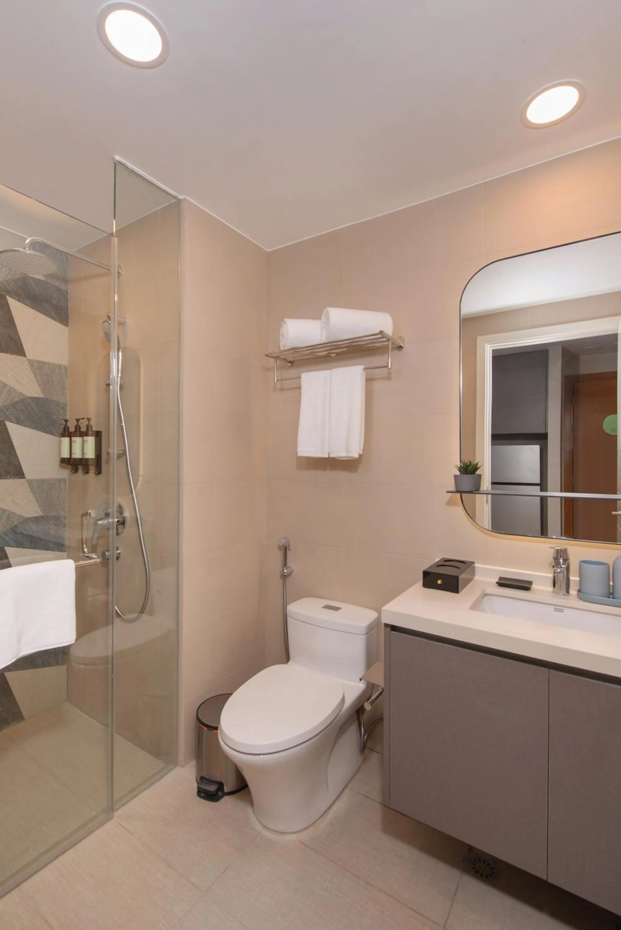 Toilet in Citadines Roces Quezon City