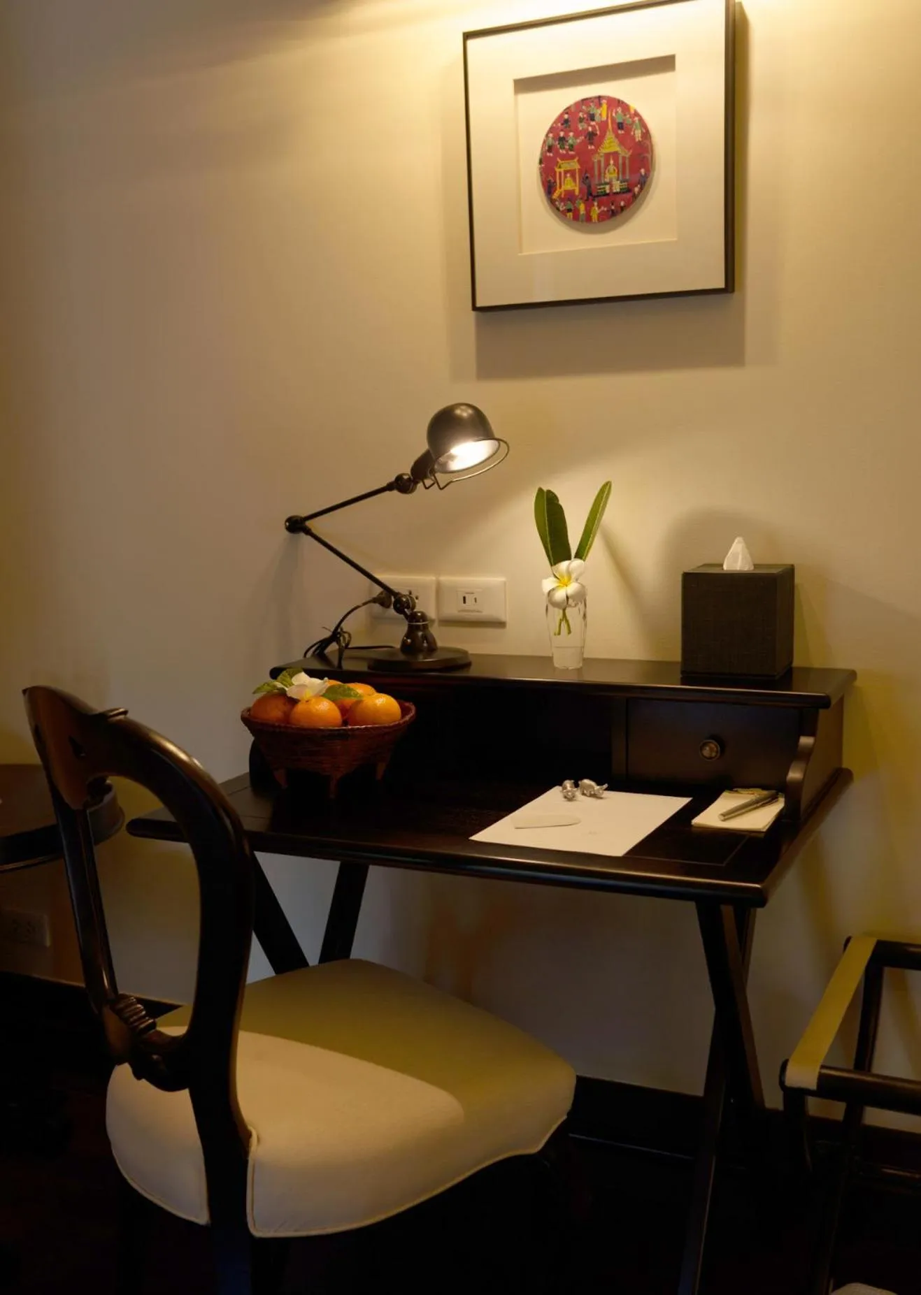 Seating area in V Maison Boutique Hotel