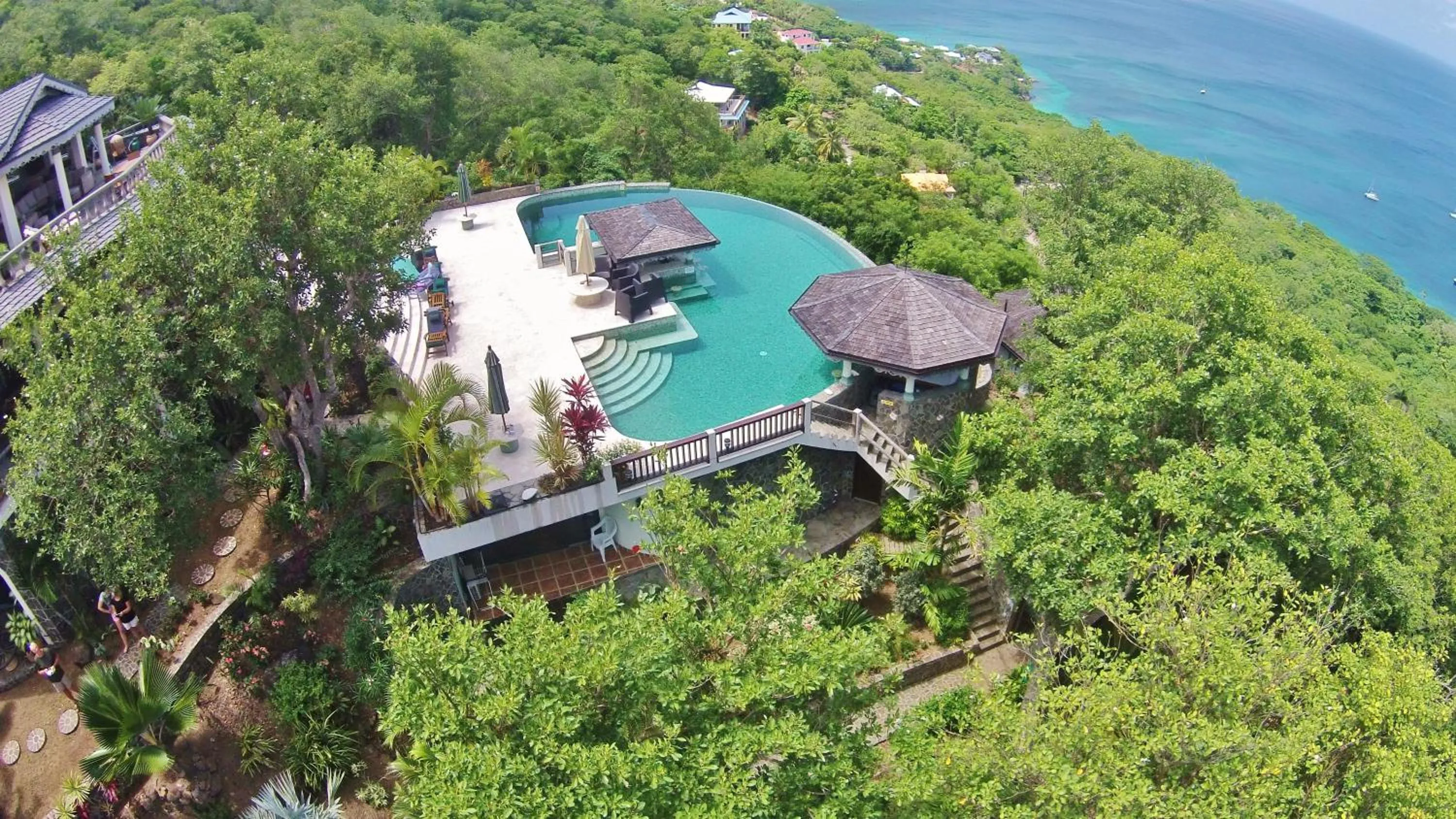 Patio in Tropical Hideaway