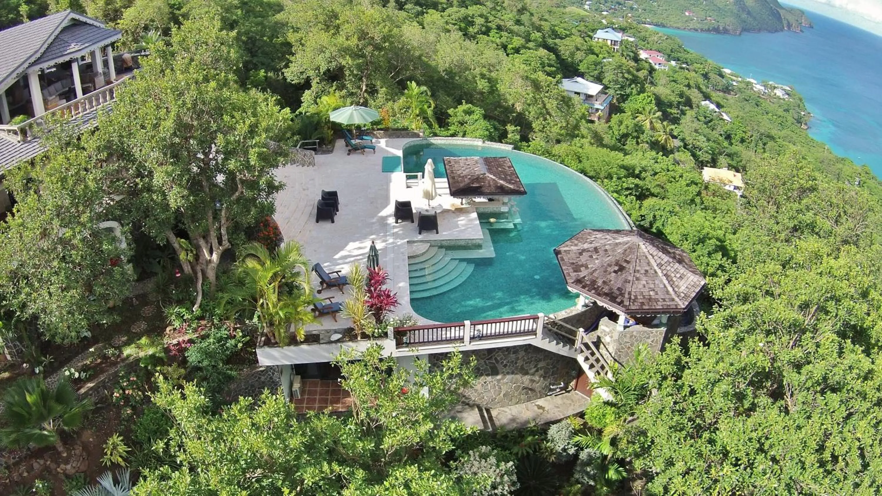 Patio in Tropical Hideaway