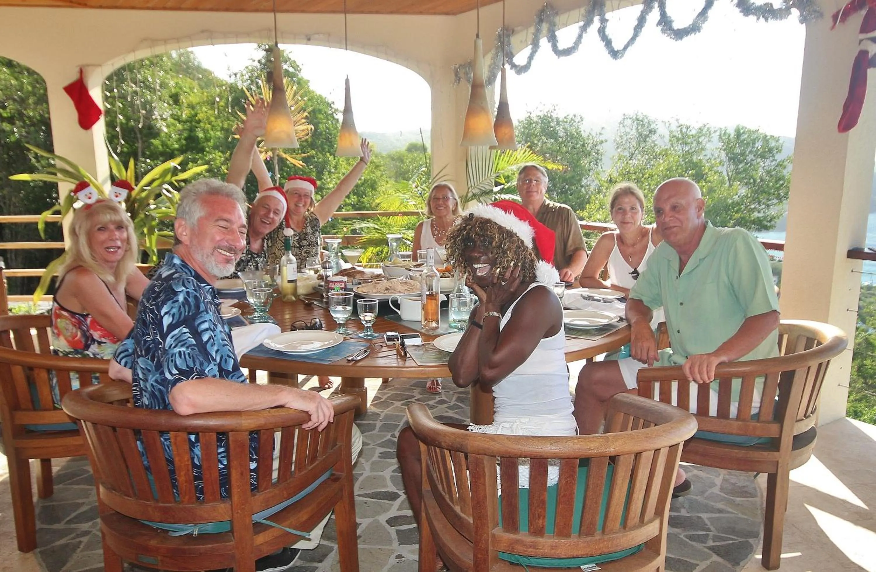 Patio in Tropical Hideaway