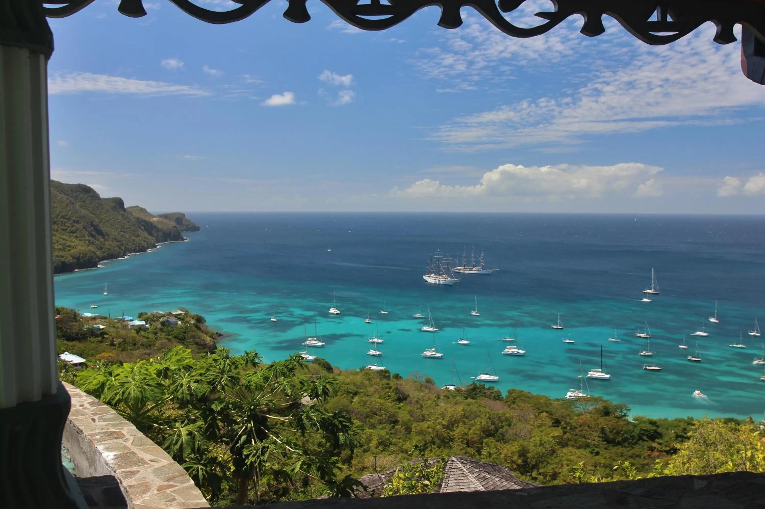 Natural landscape in Tropical Hideaway