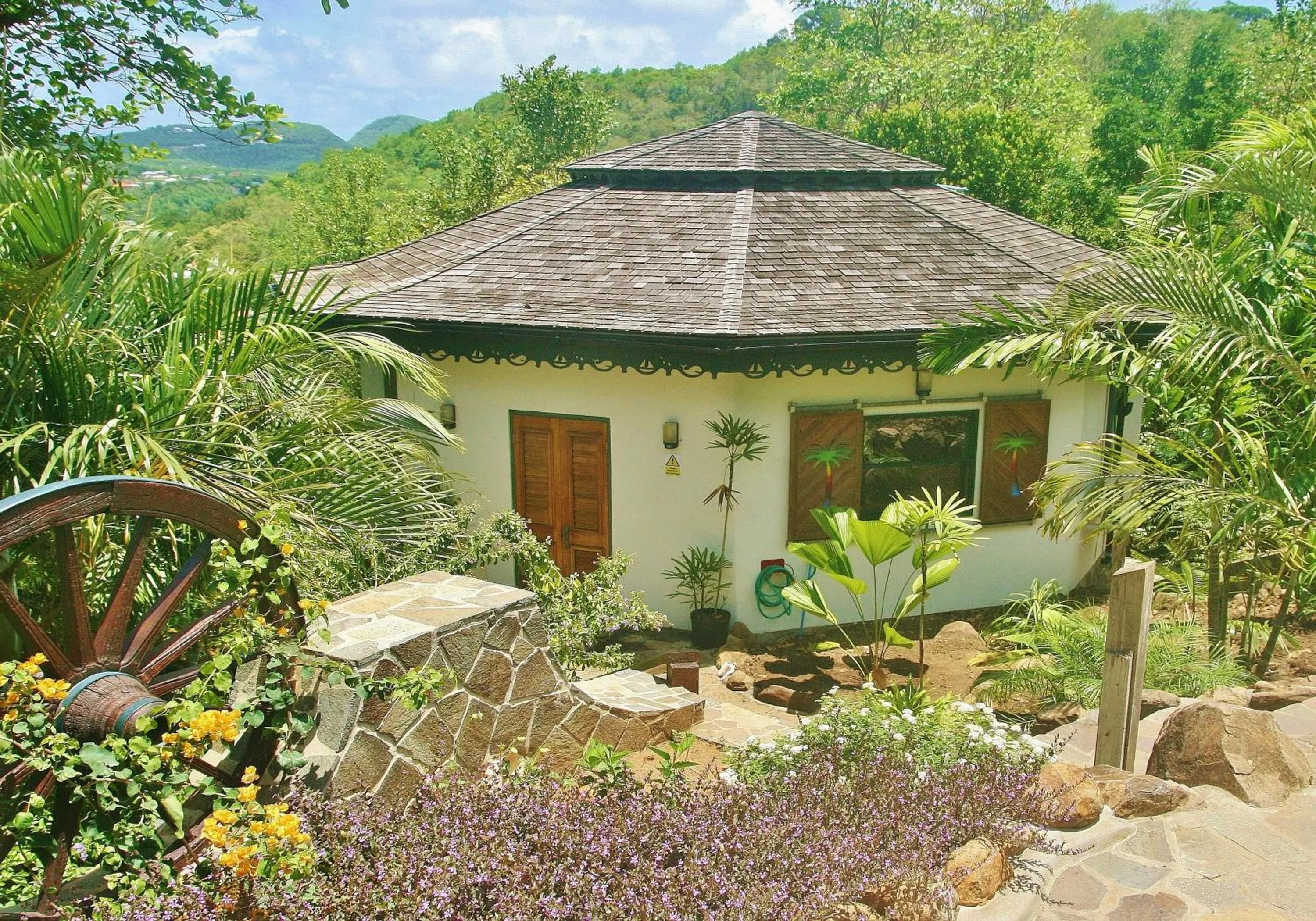 Garden in Tropical Hideaway