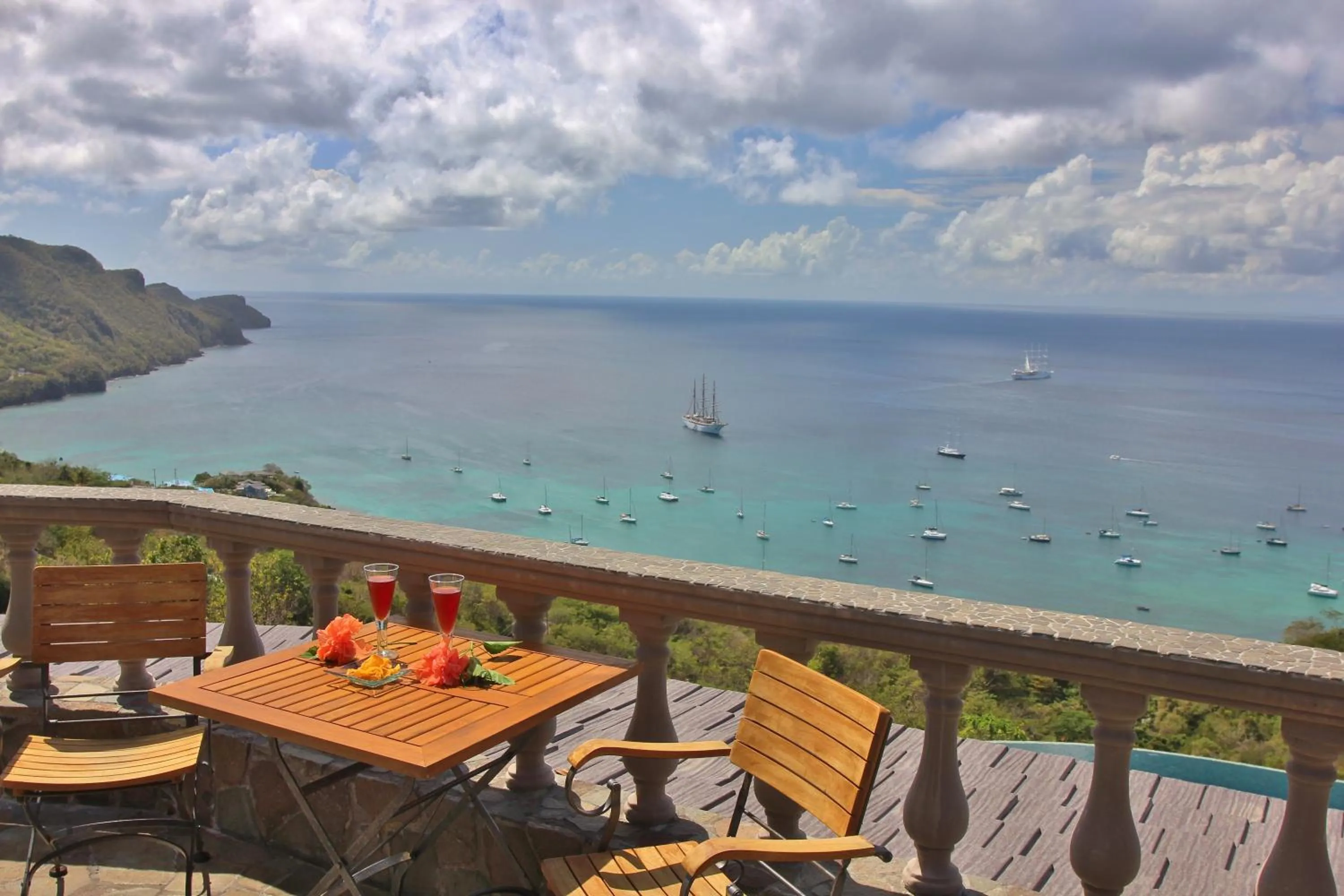 Balcony/Terrace in Tropical Hideaway