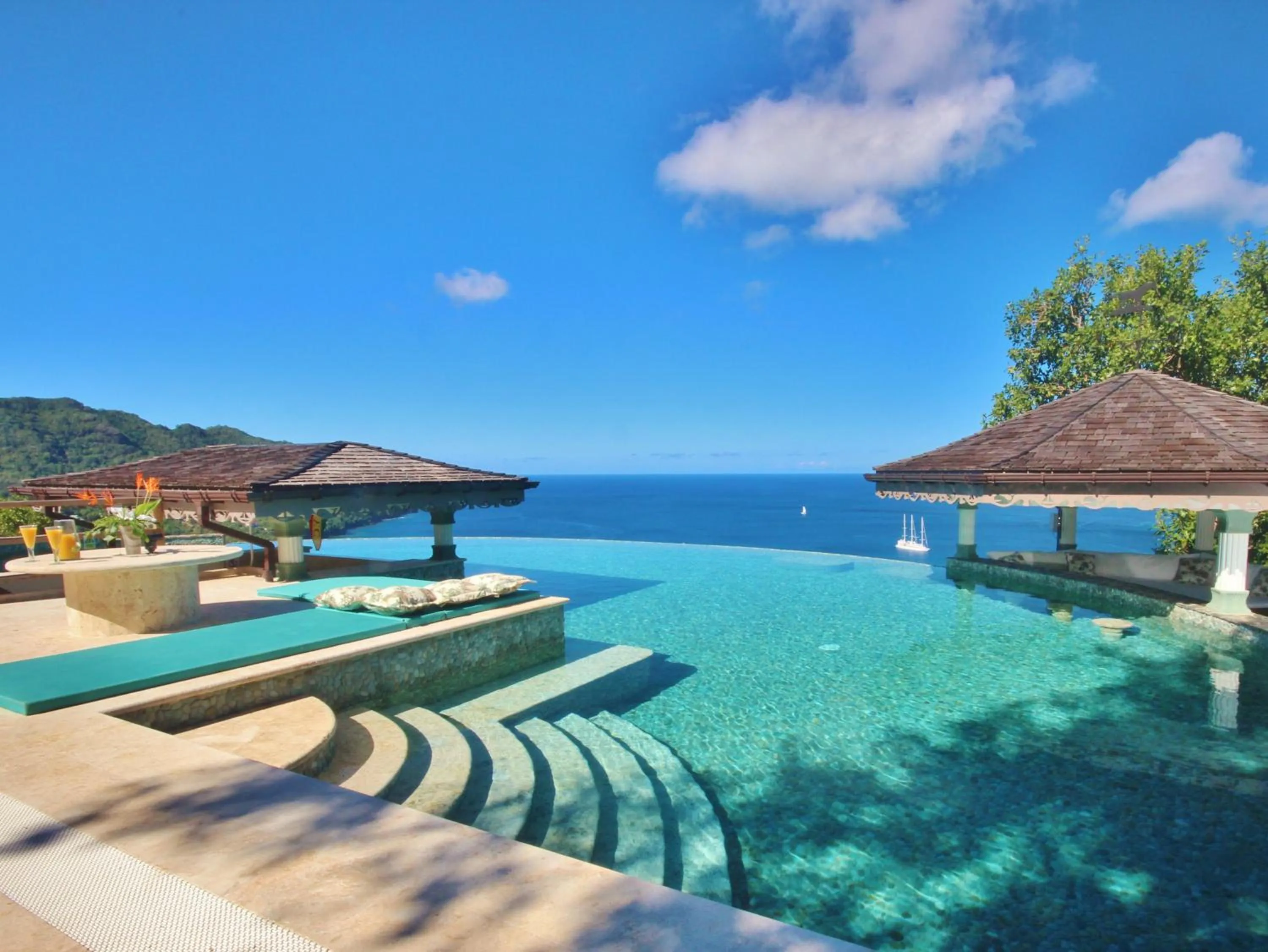 Pool view in Tropical Hideaway